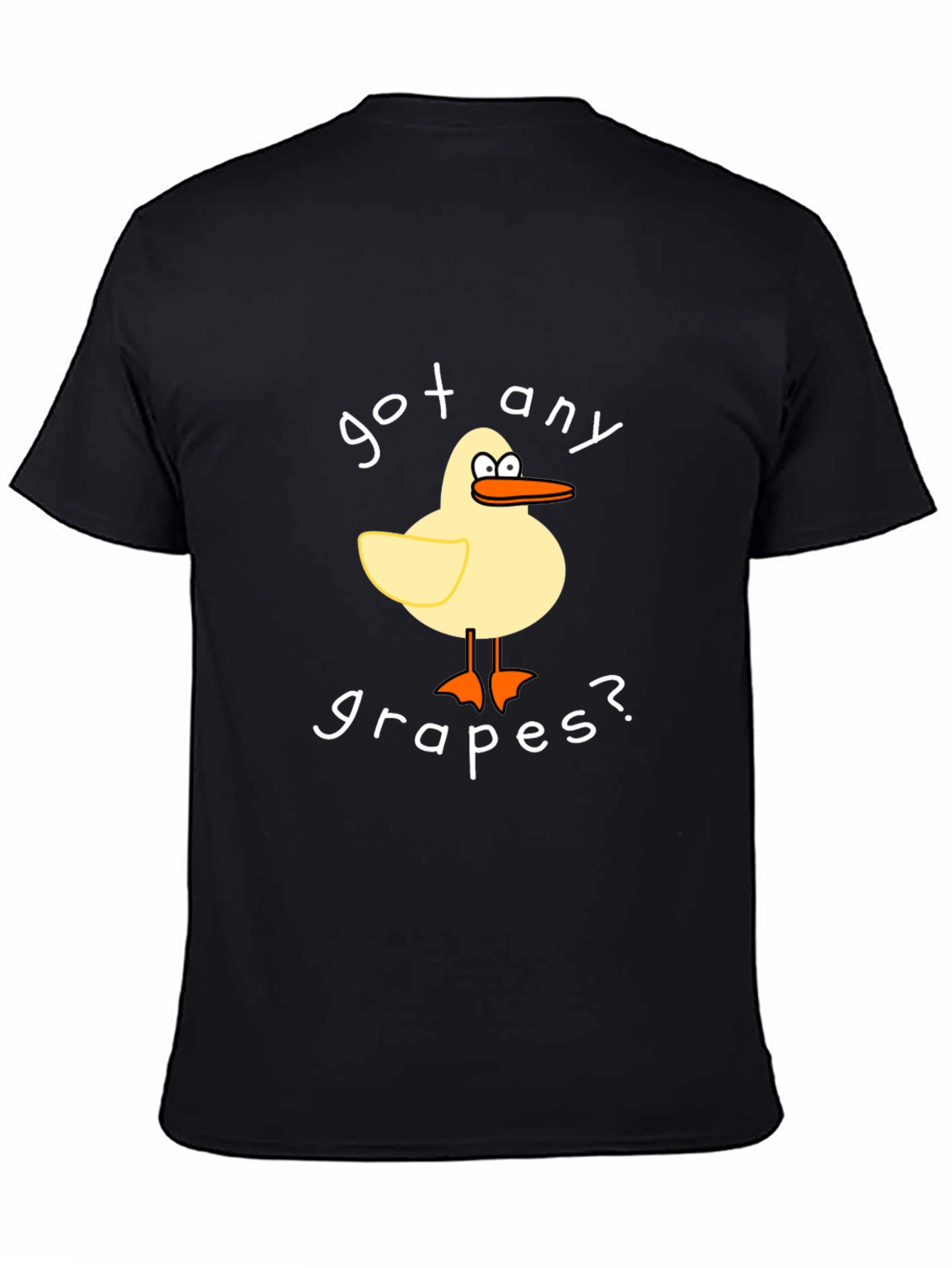 Got Any Grapes? Funny Cartoon Duck T-Shirt