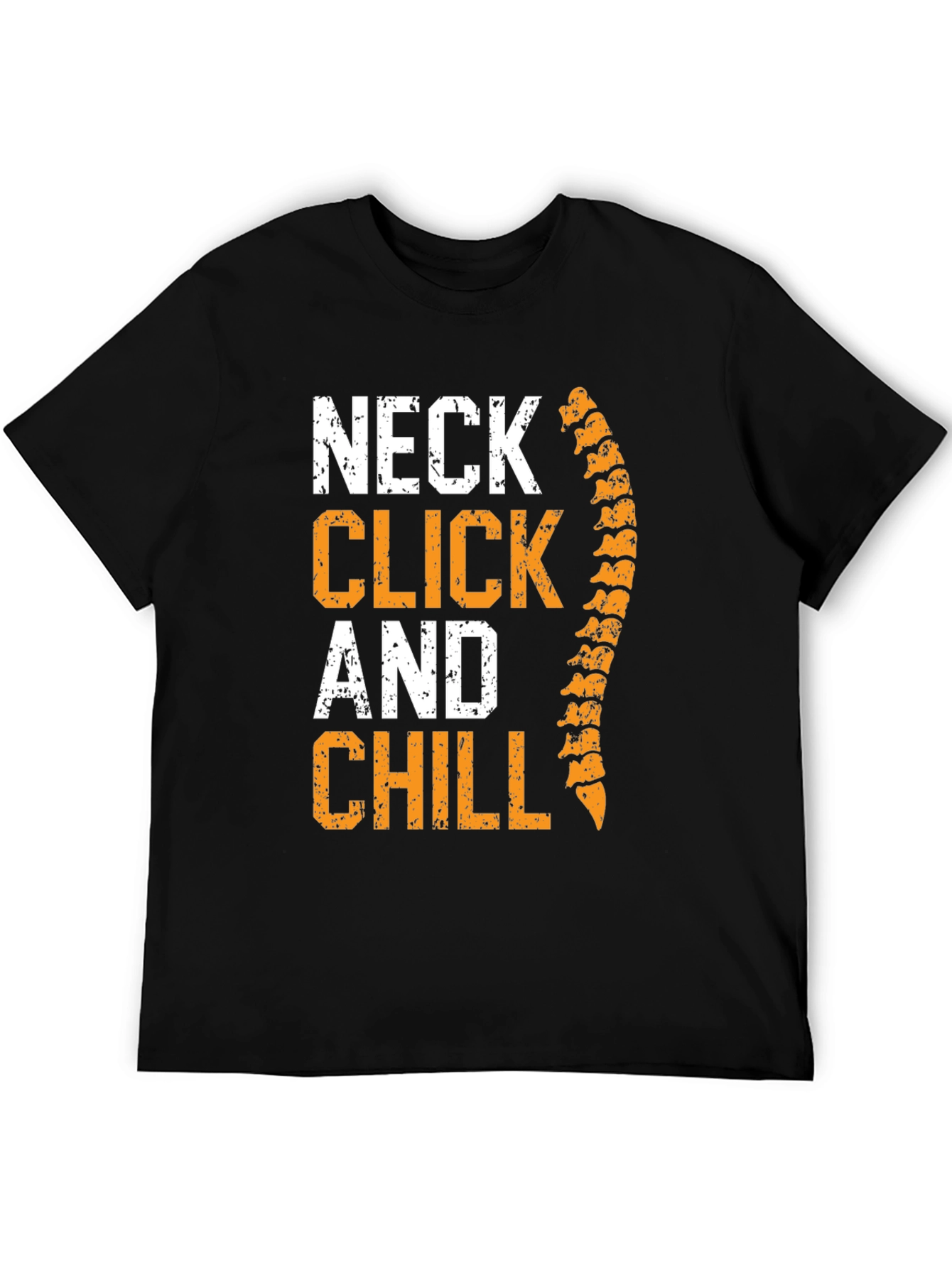 Chiropractor Neck Click & Chill Graphic T-Shirt