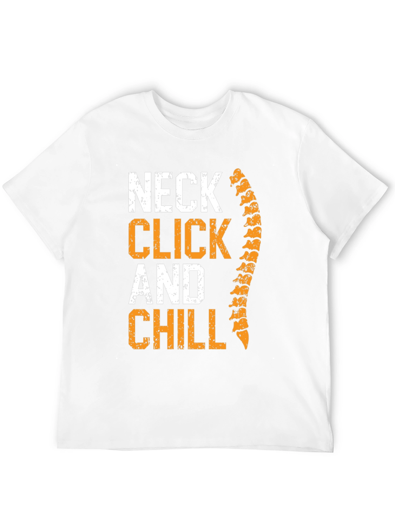 Chiropractor Neck Click & Chill Graphic T-Shirt