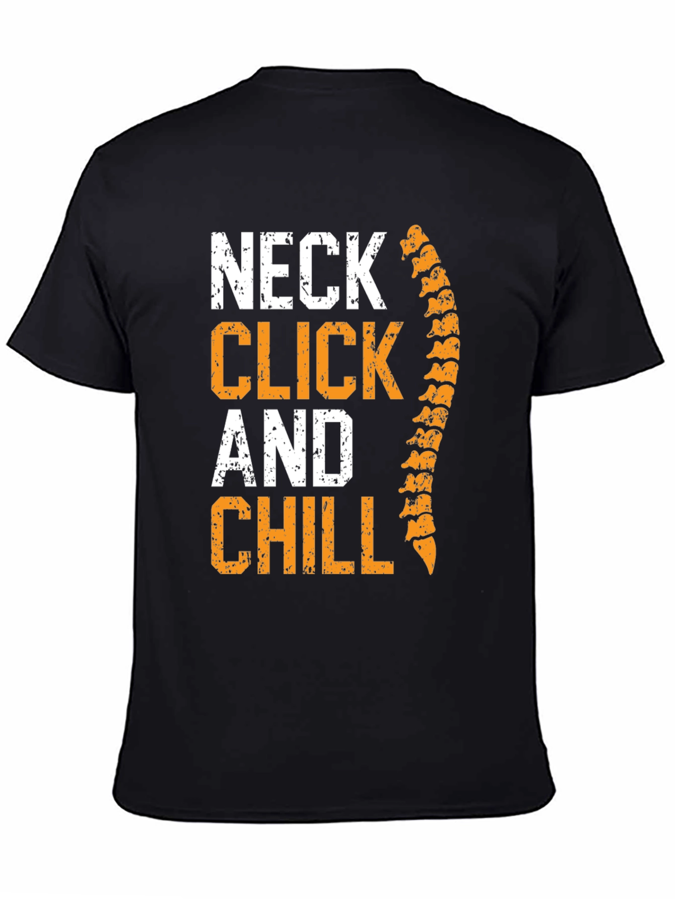 Chiropractor Neck Click & Chill Graphic T-Shirt