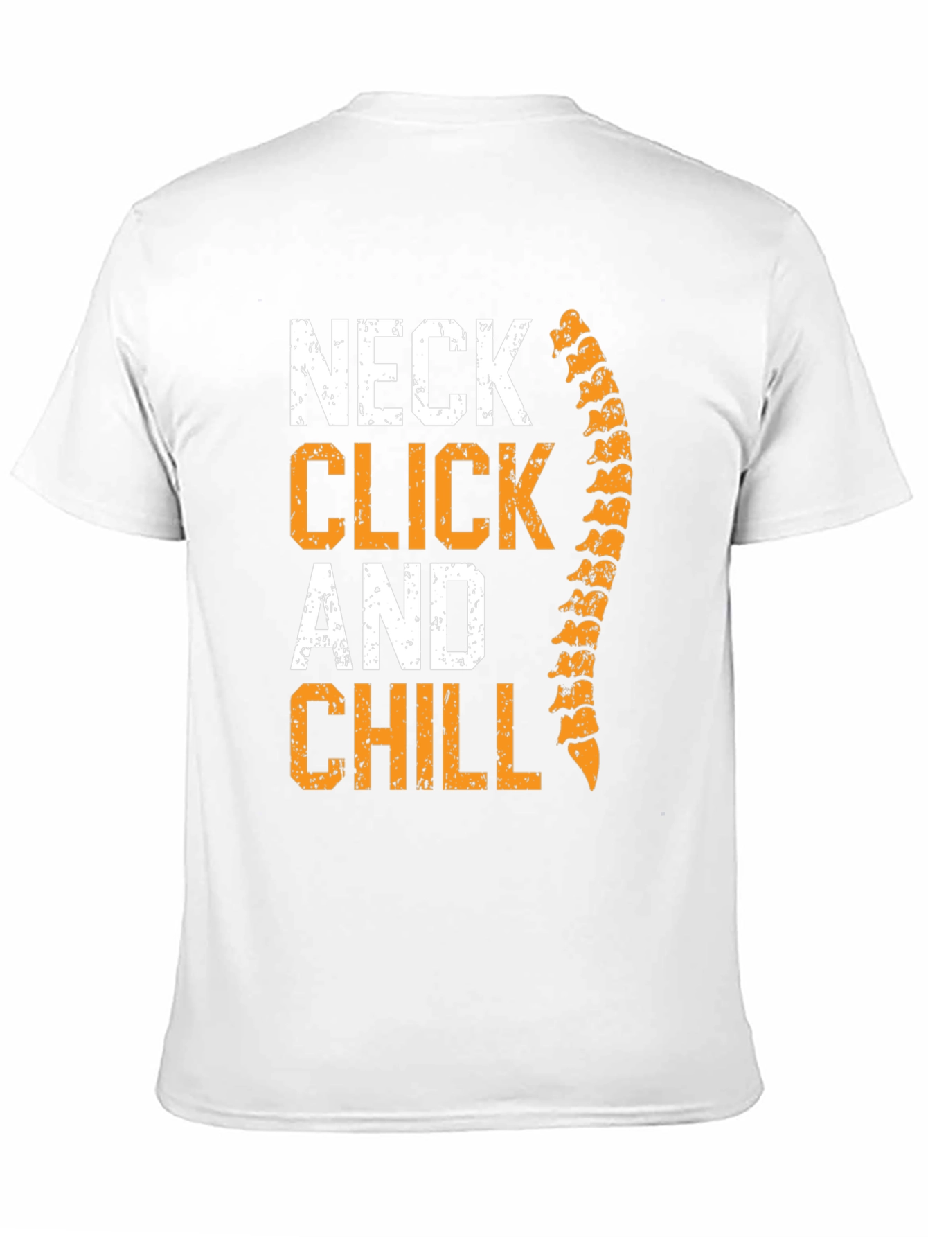 Chiropractor Neck Click & Chill Graphic T-Shirt