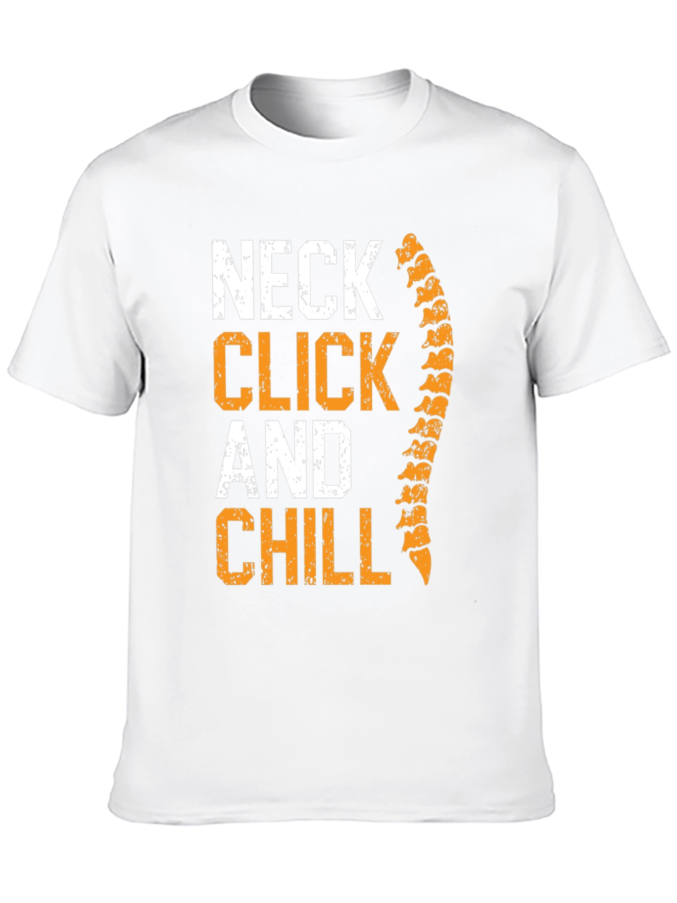 Chiropractor Neck Click & Chill Graphic T-Shirt