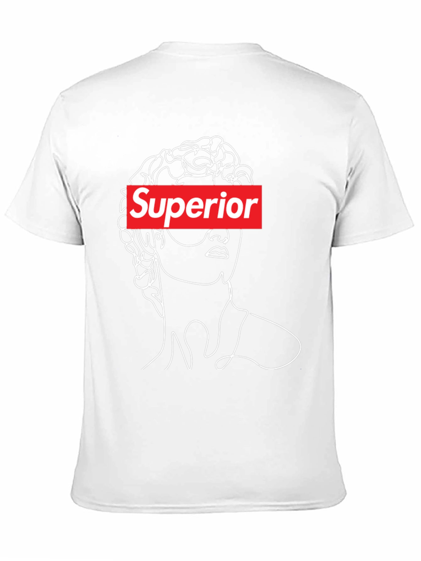 Superior Graphic Print T-Shirt - Black
