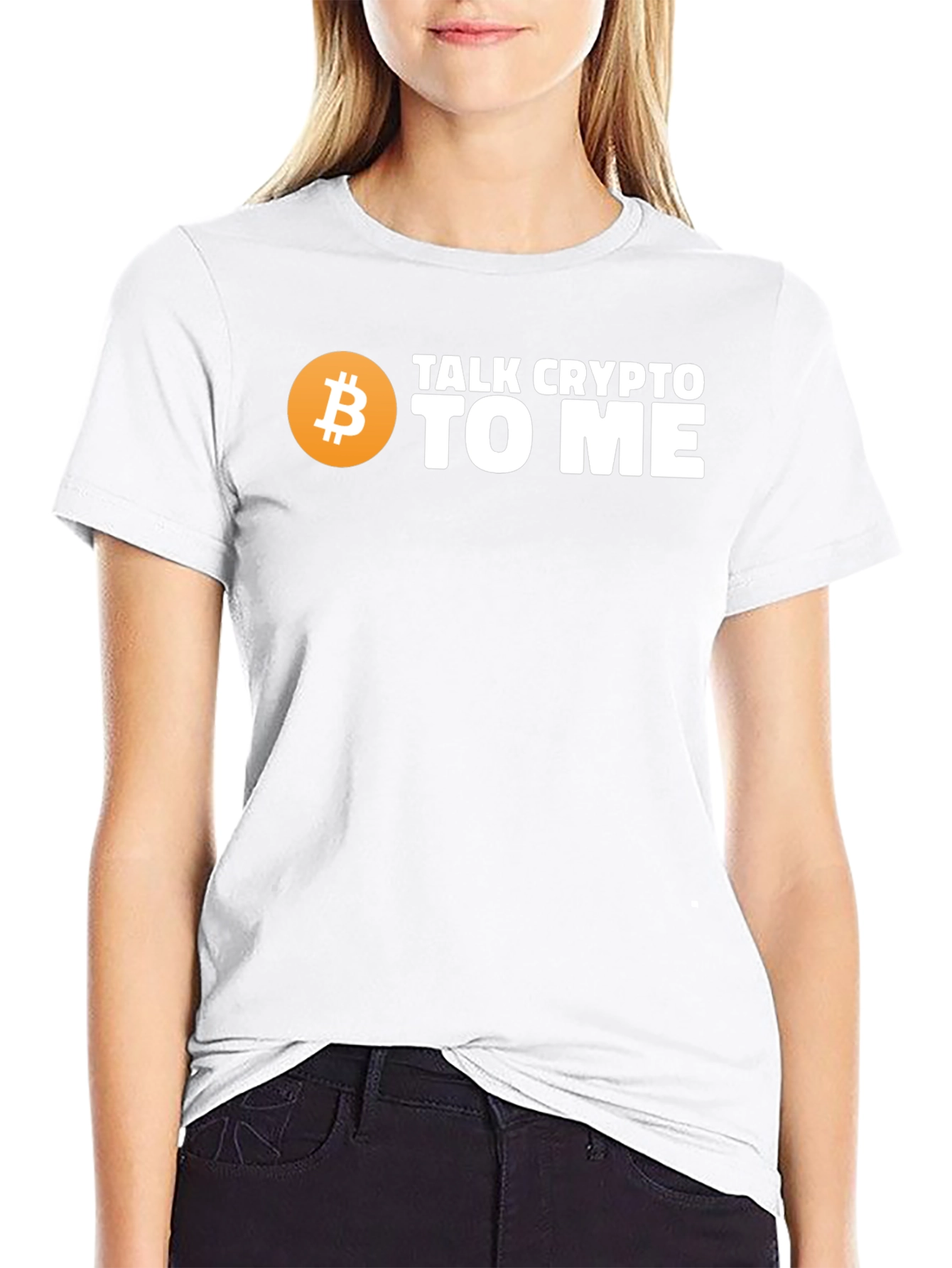 Talk Crypto To Me Bitcoin T-Shirt