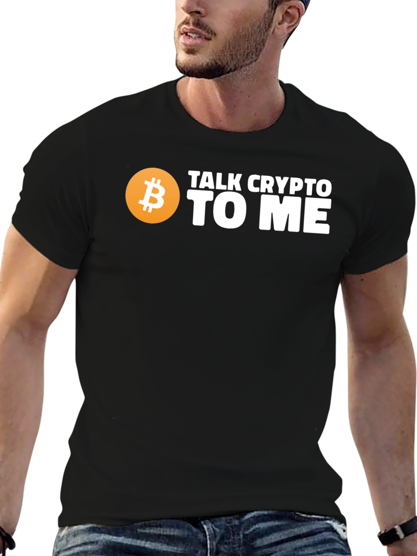 Talk Crypto To Me Bitcoin T-Shirt