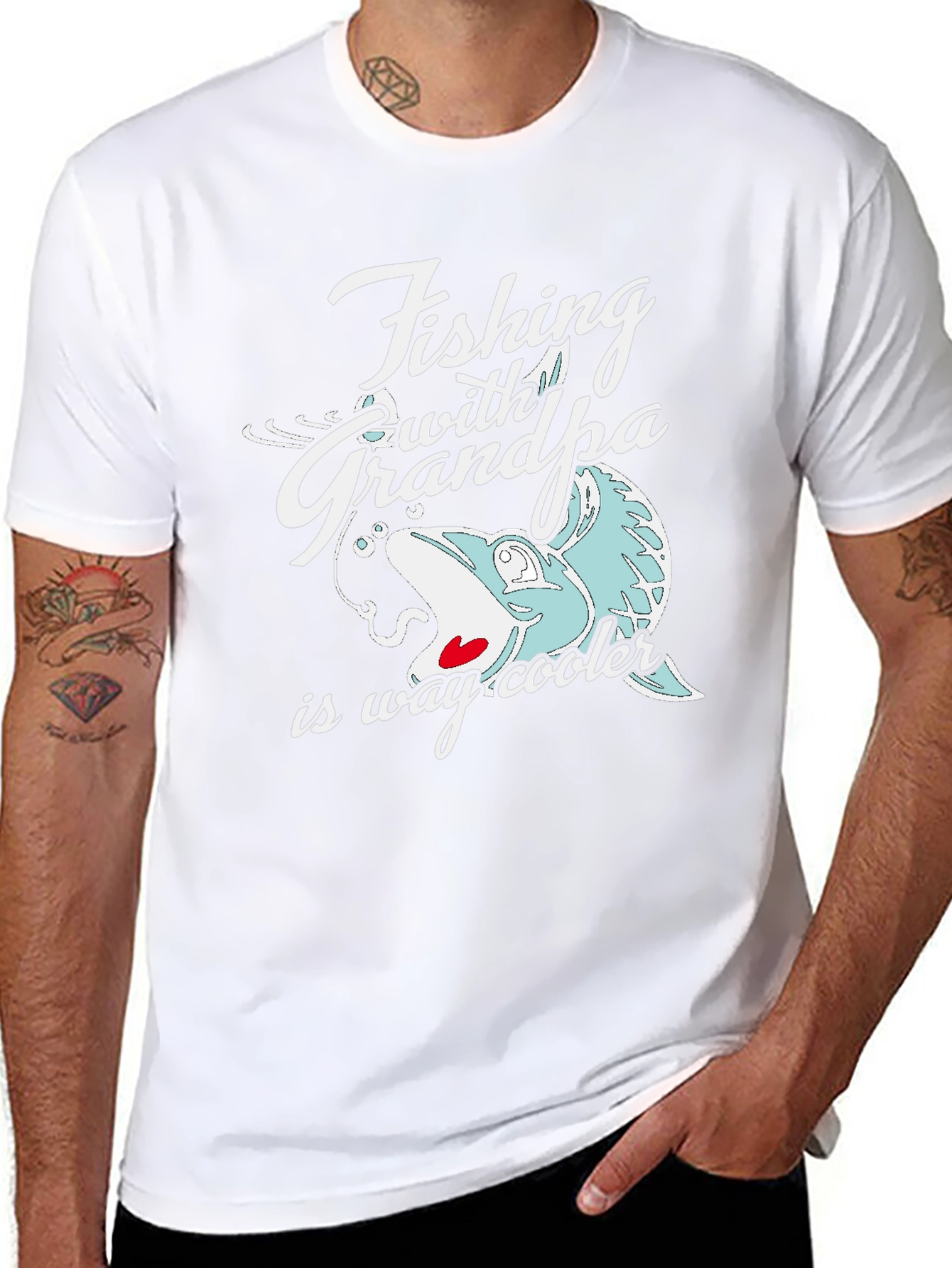Fishing With Grandpa T-Shirt