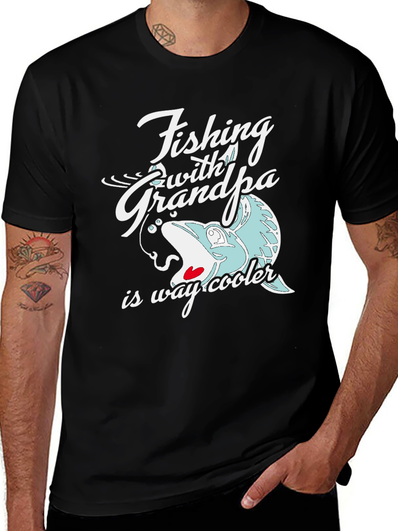 Fishing With Grandpa T-Shirt