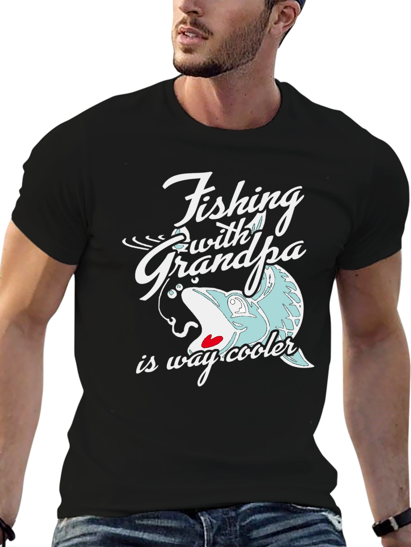 Fishing With Grandpa T-Shirt