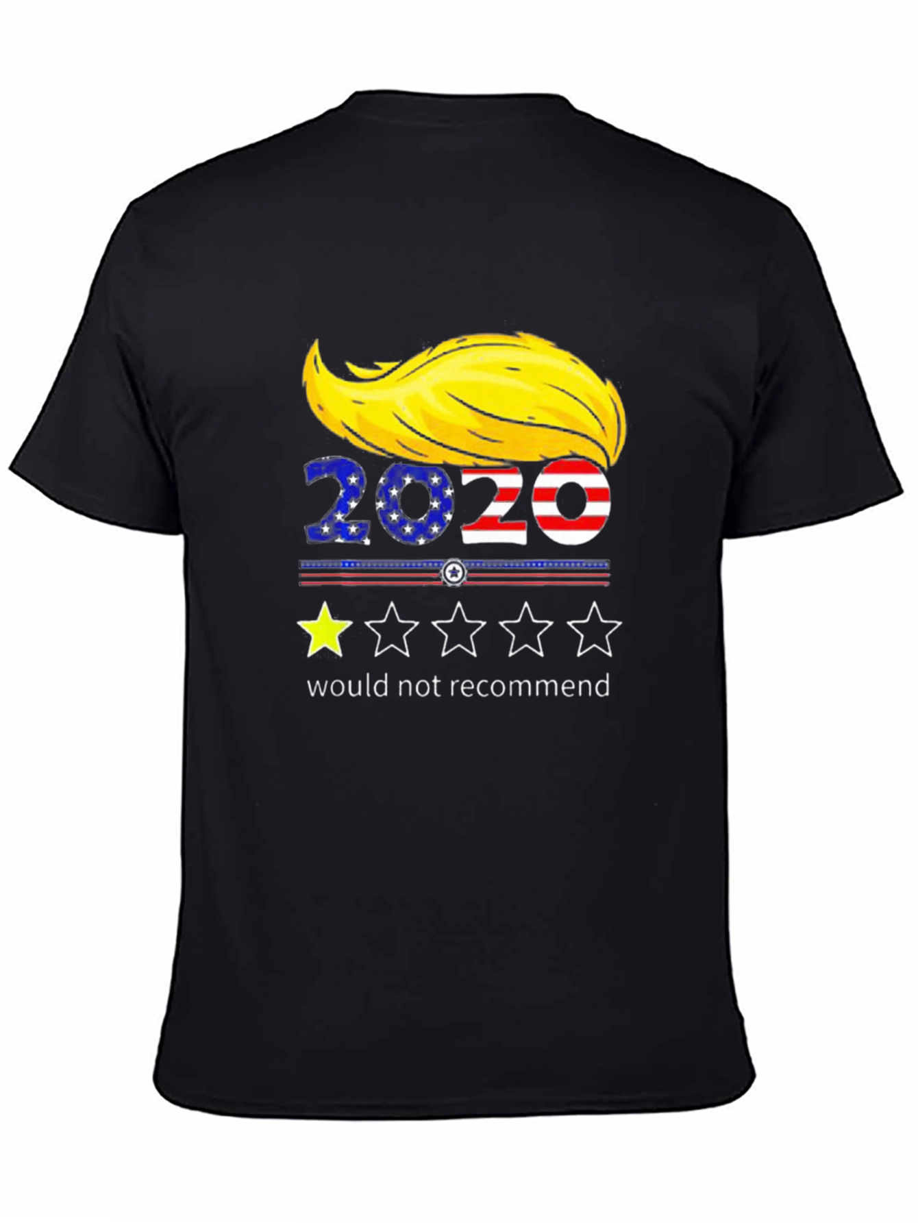 Funny Political T-Shirt - 2020 One Star Review