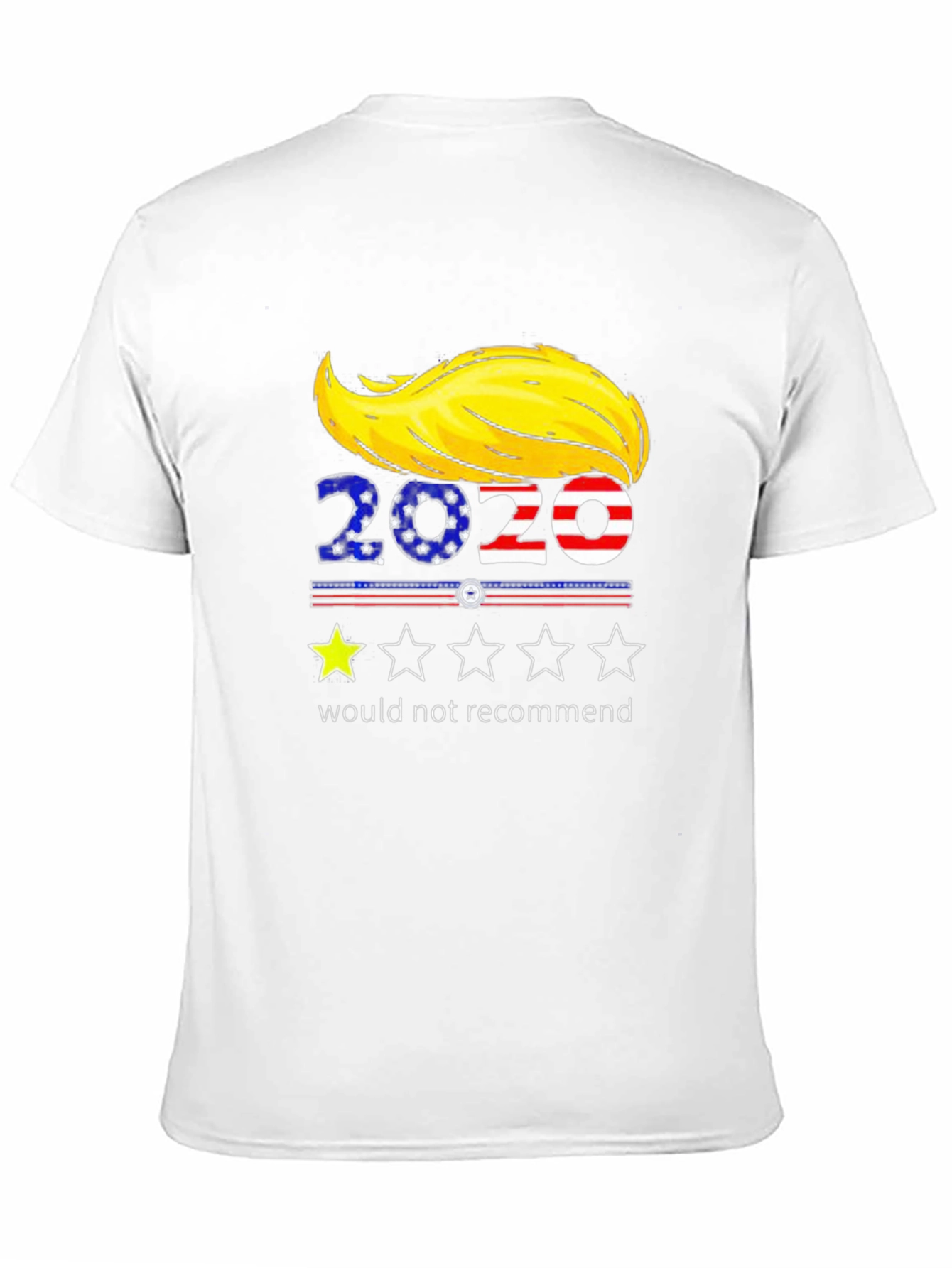 Funny Political T-Shirt - 2020 One Star Review