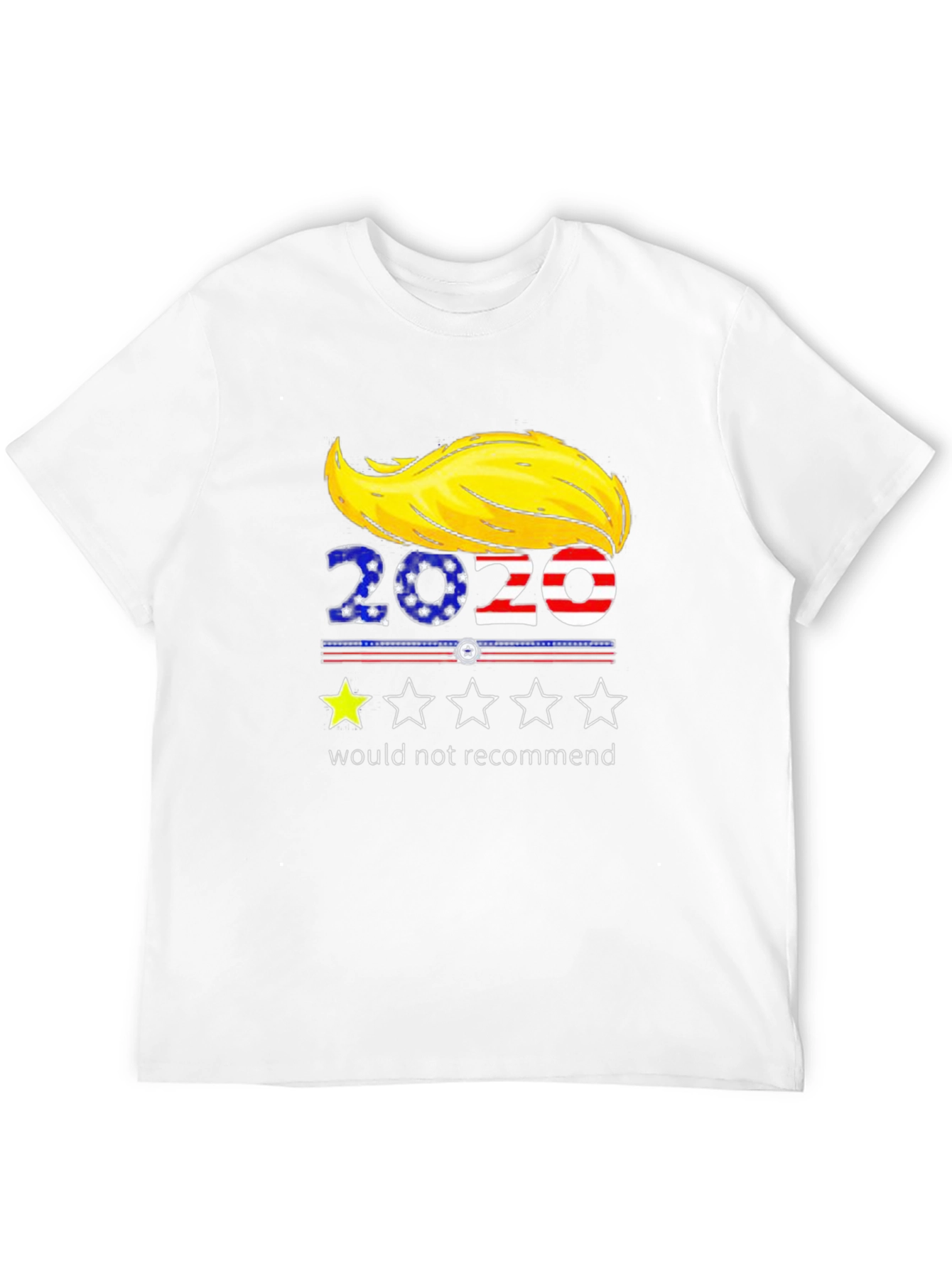 Funny Political T-Shirt - 2020 One Star Review