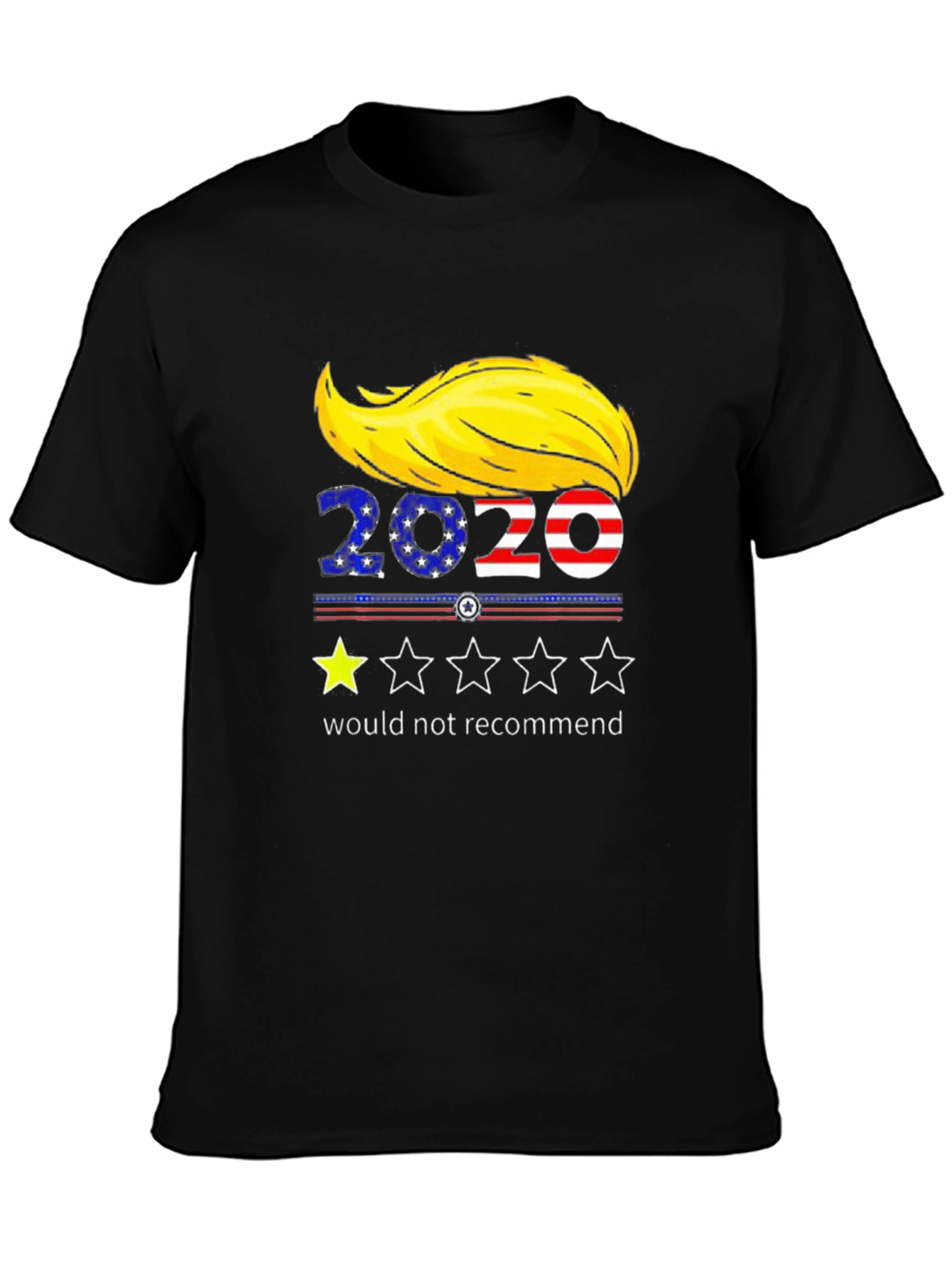 Funny Political T-Shirt - 2020 One Star Review