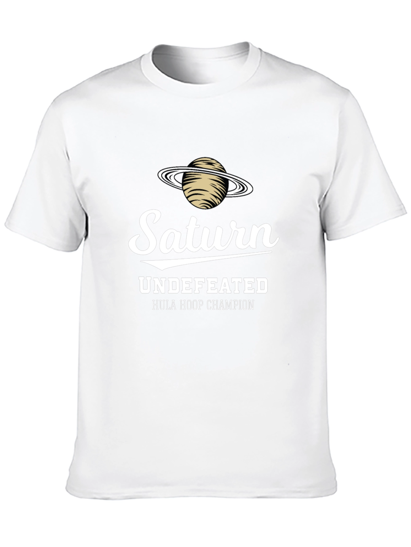 Saturn Hula Hoop Champion T-Shirt - Undefeated!