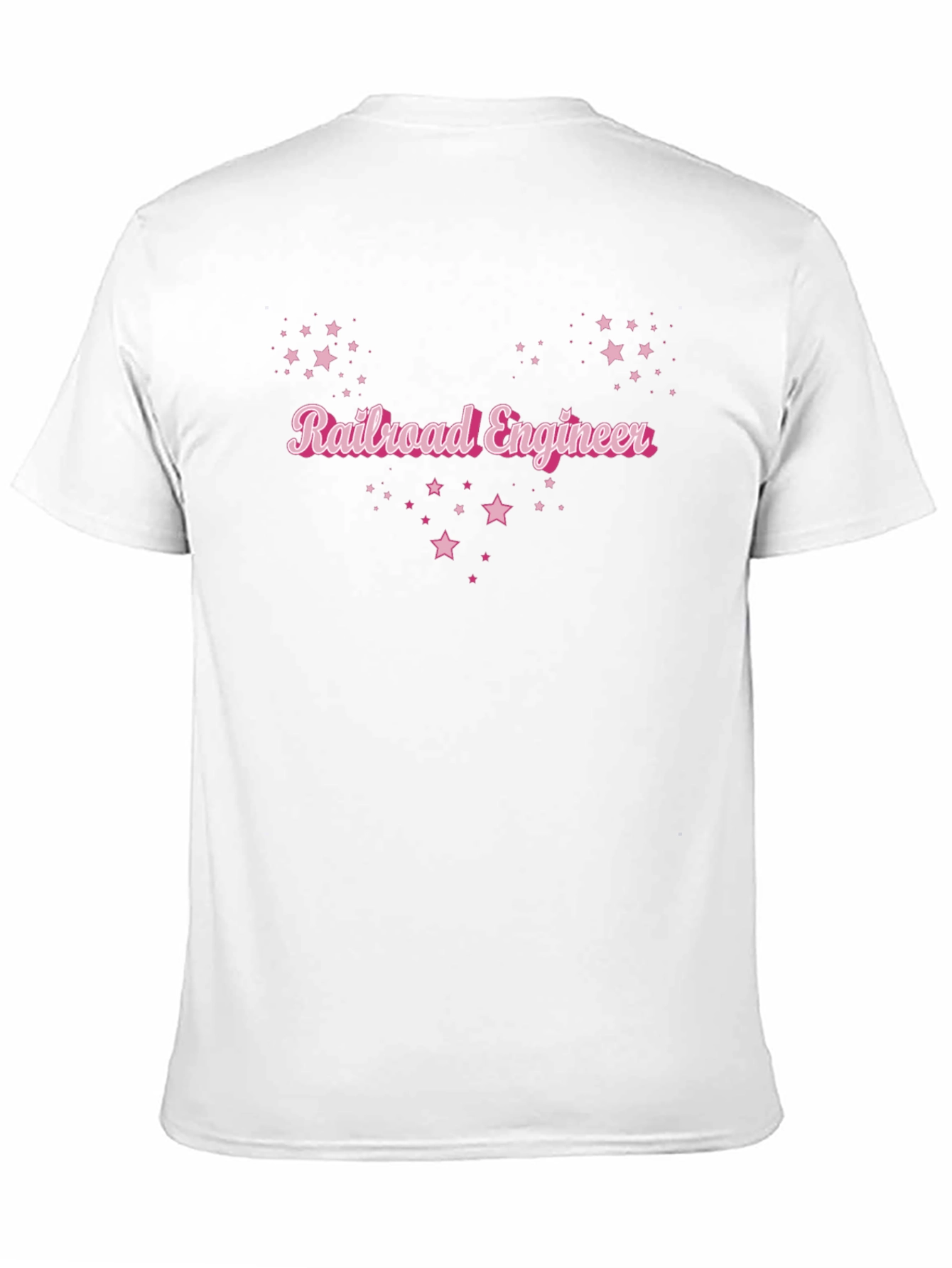 Railroad Engineer Star Graphic Tee