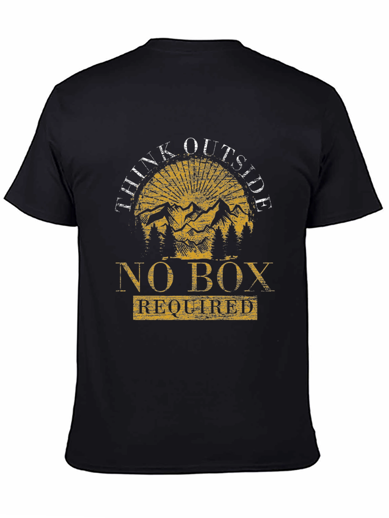 Think Outside No Box Required T-Shirt