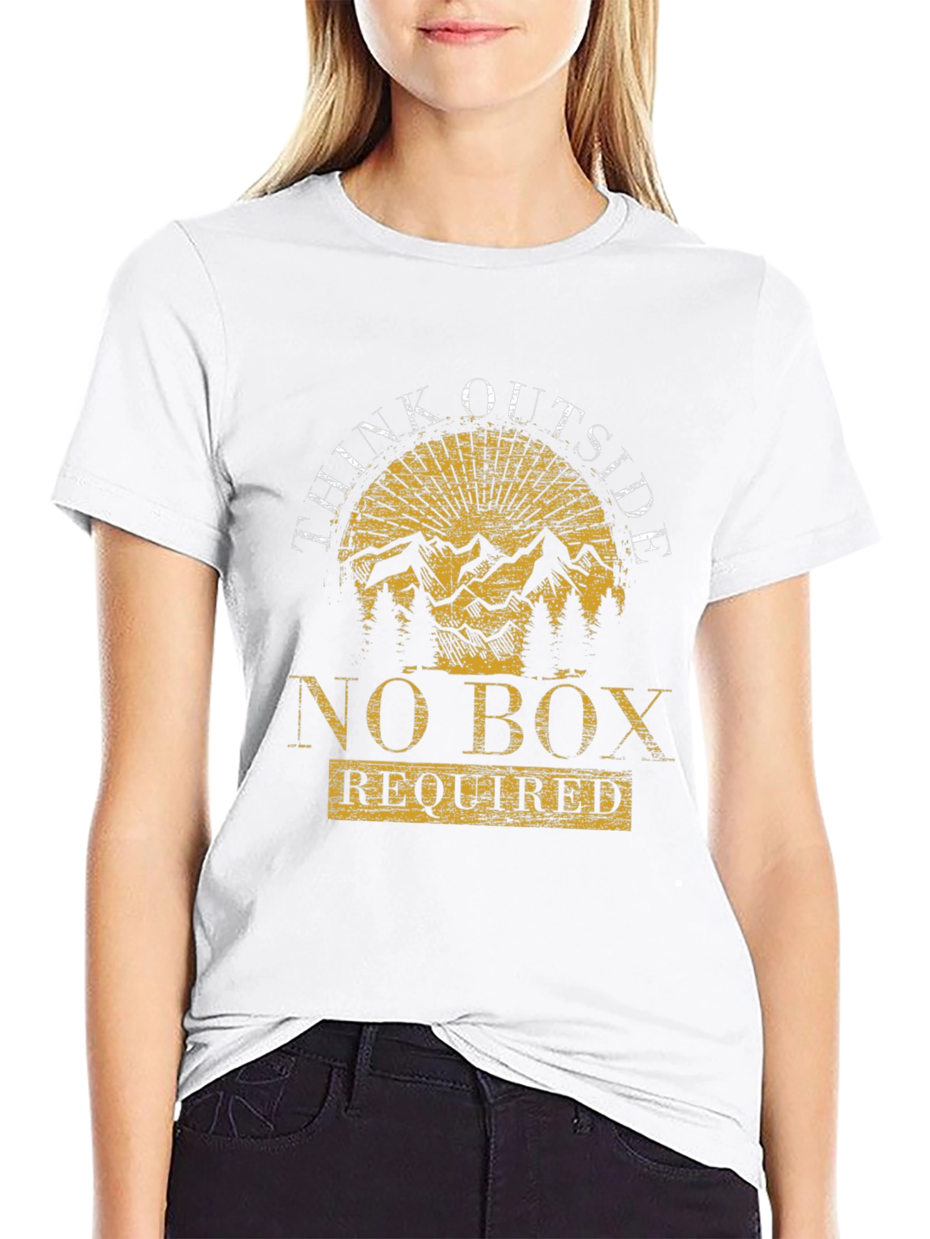 Think Outside No Box Required T-Shirt