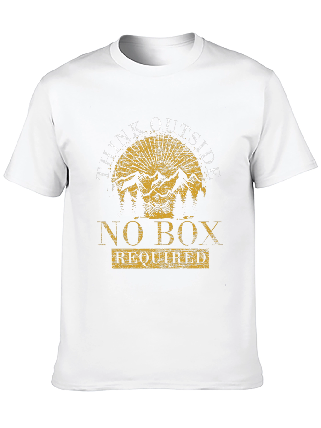 Think Outside No Box Required T-Shirt