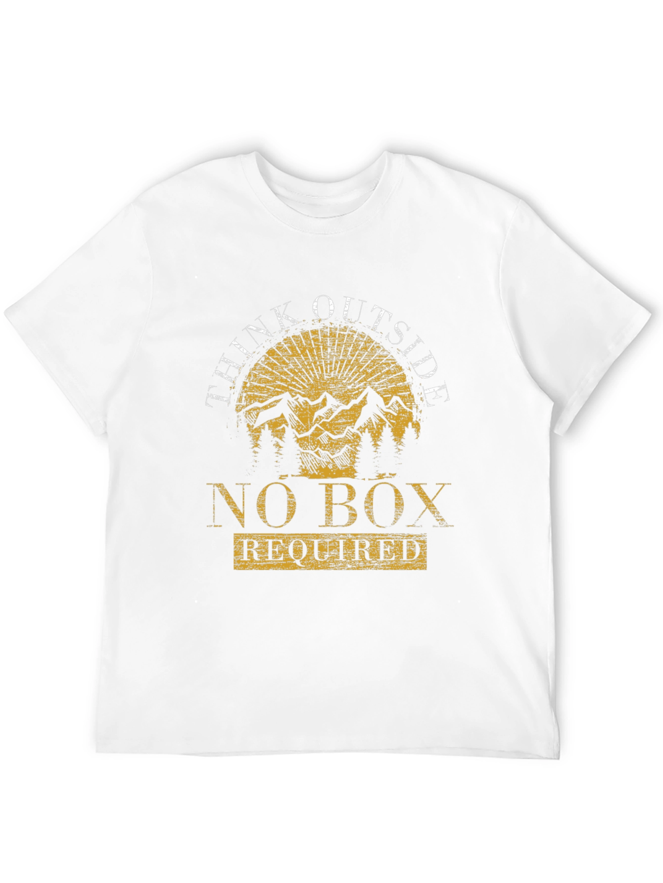 Think Outside No Box Required T-Shirt