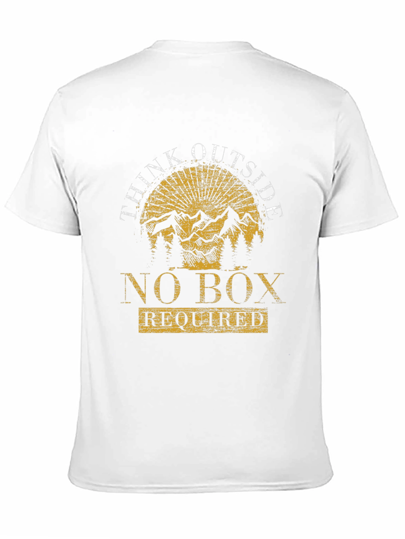 Think Outside No Box Required T-Shirt
