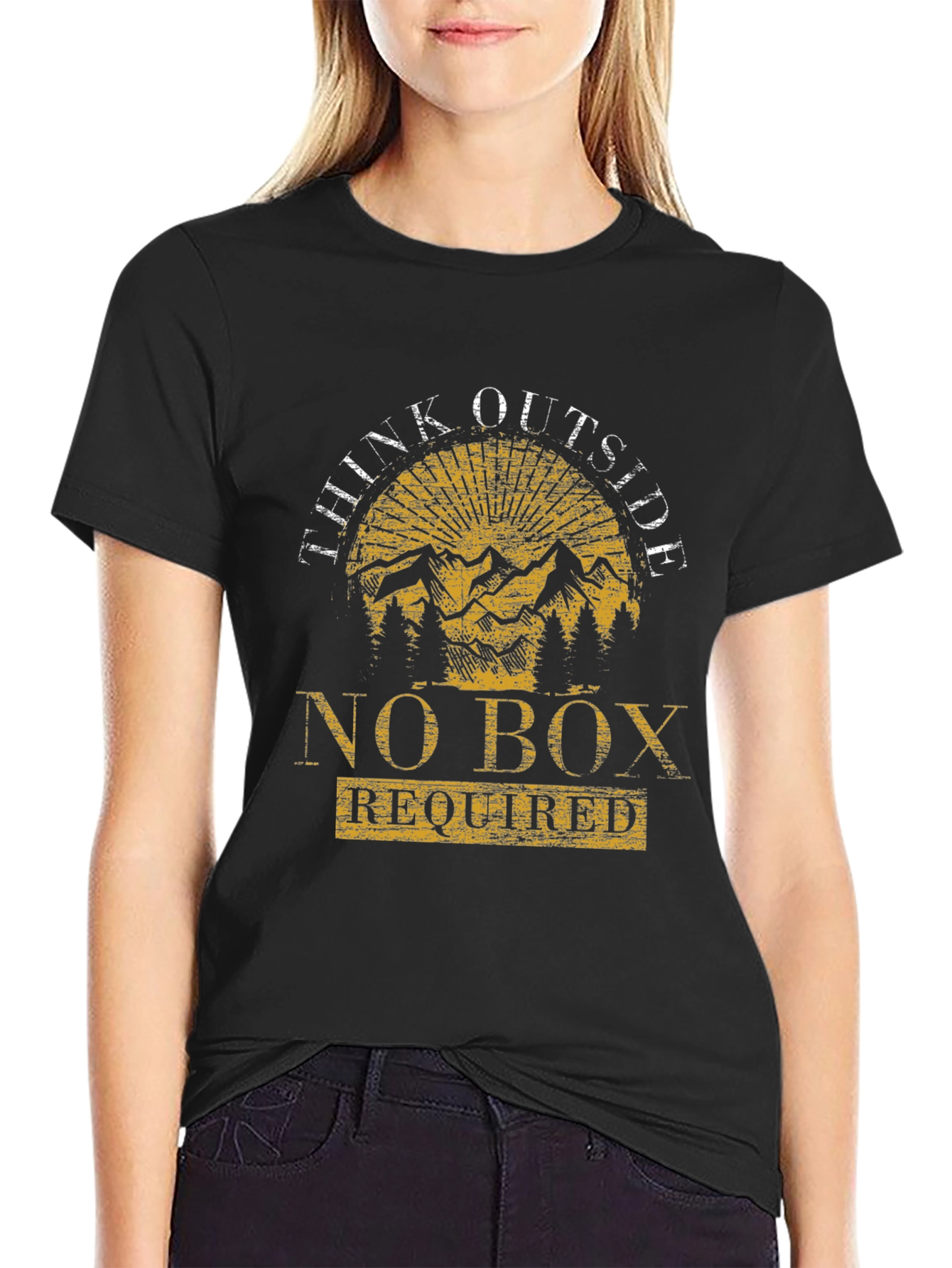 Think Outside No Box Required T-Shirt