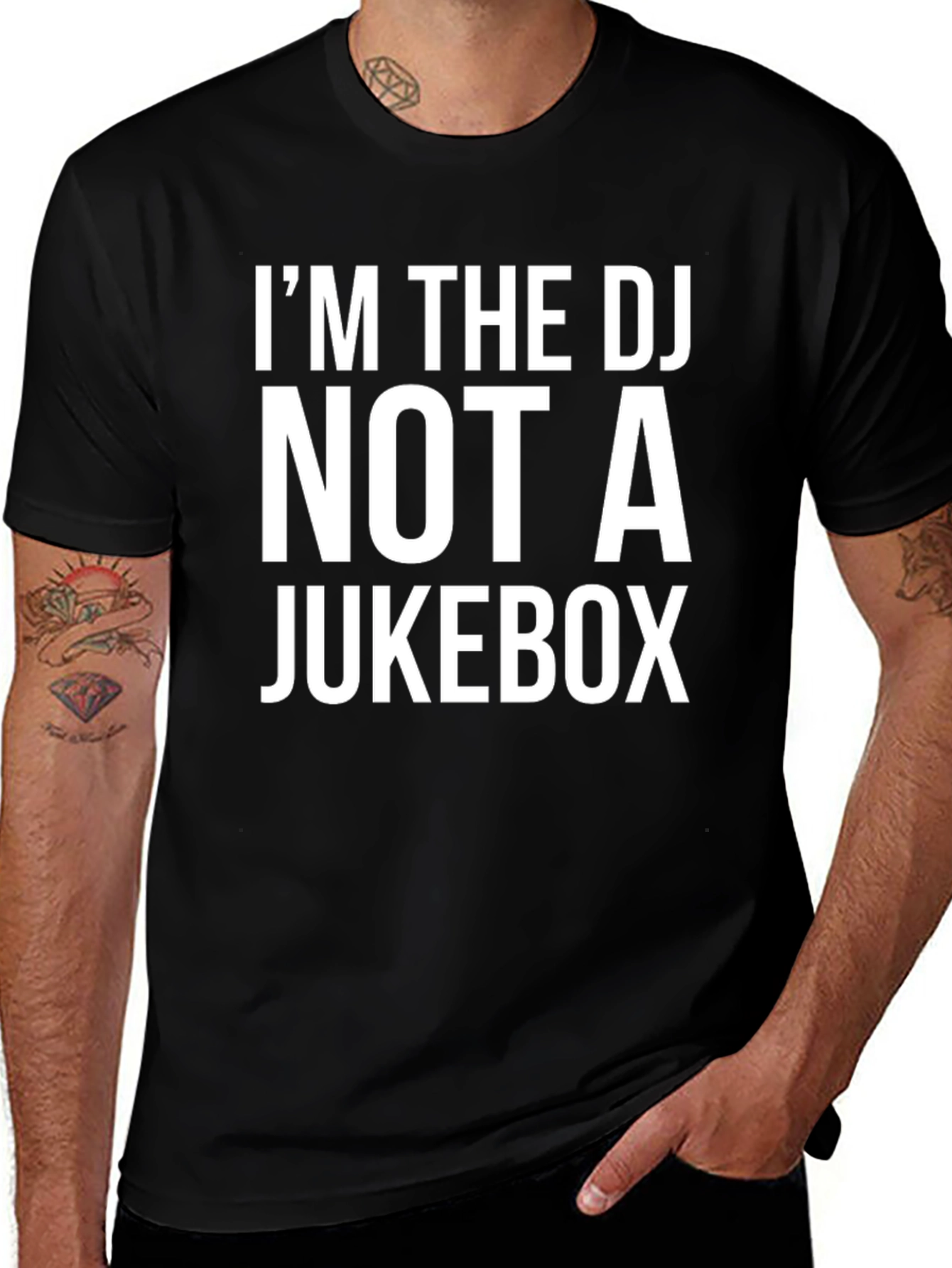 Im The DJ Not A Jukebox Graphic Tee