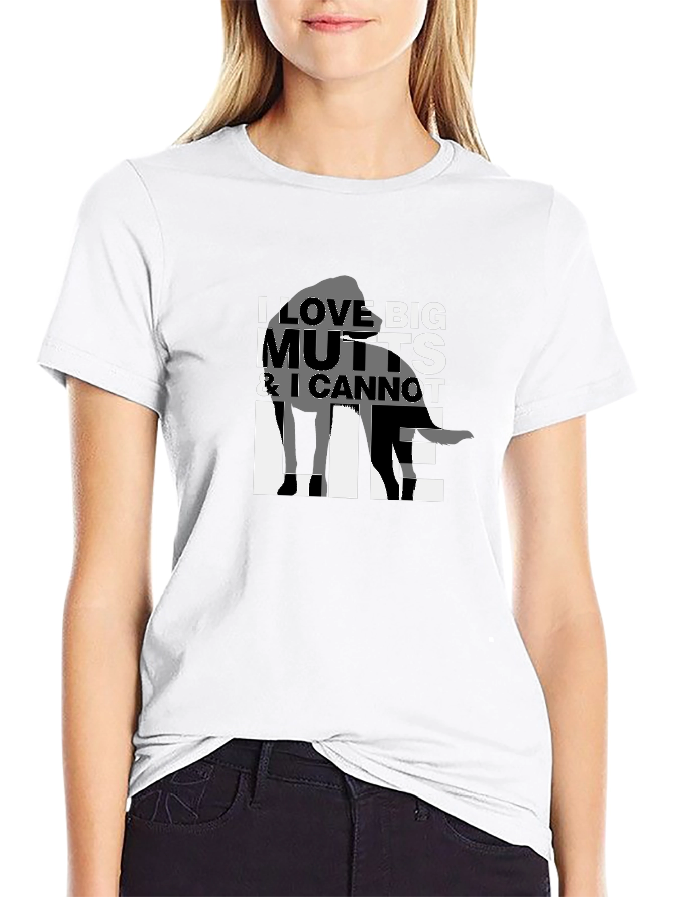 I Love Big Mutts T-Shirt - Unisex Tee