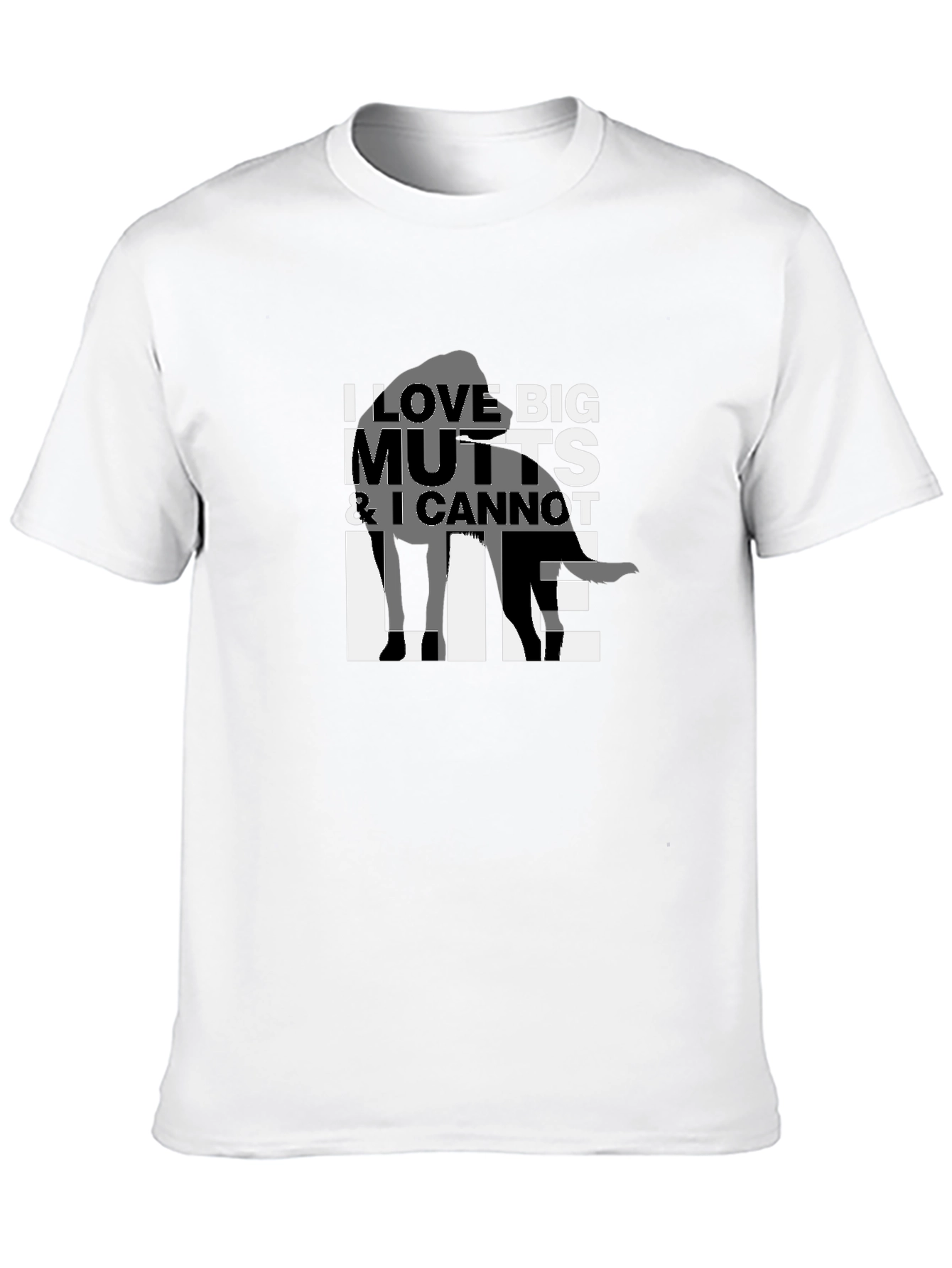 I Love Big Mutts T-Shirt - Unisex Tee