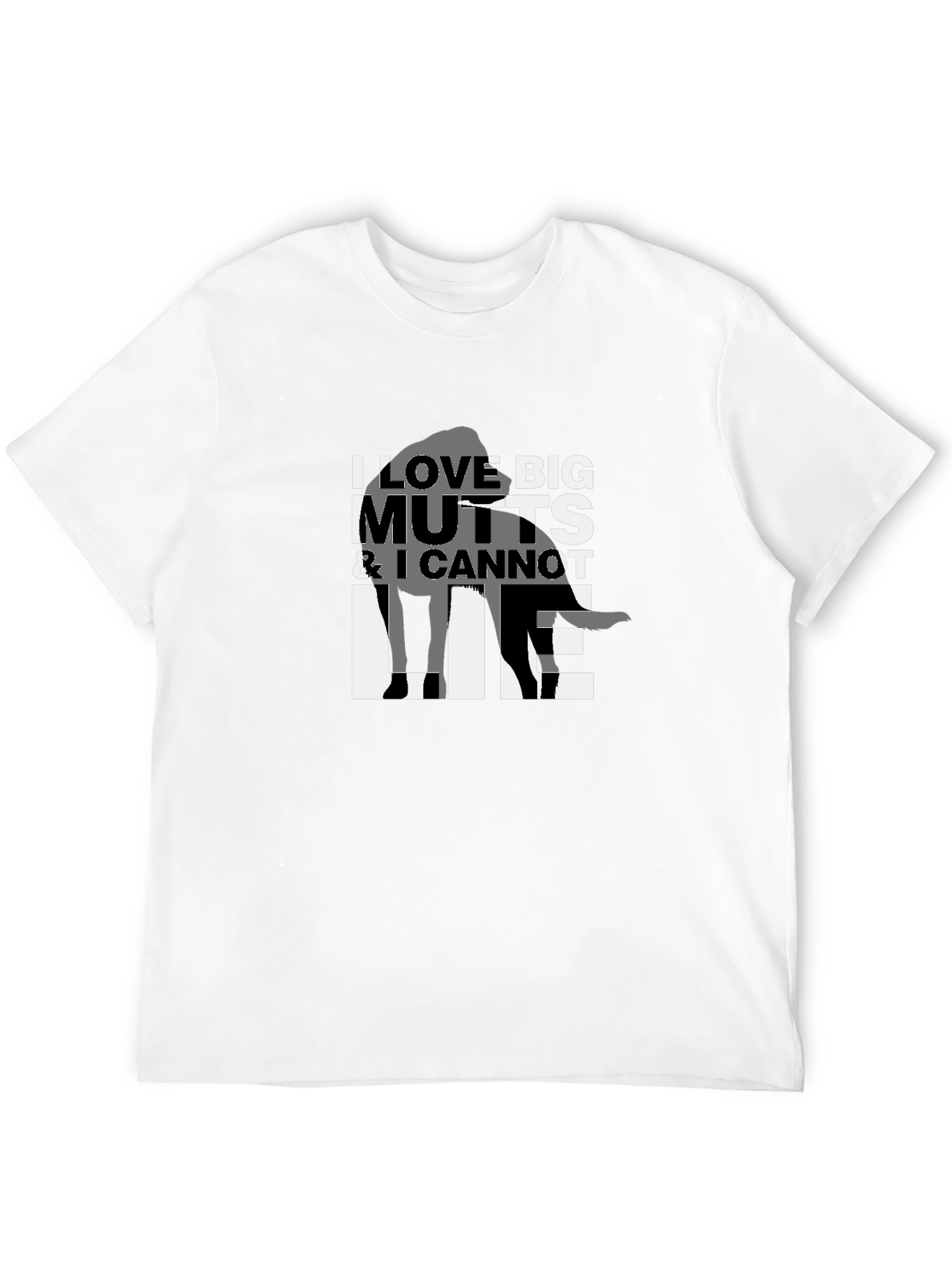 I Love Big Mutts T-Shirt - Unisex Tee