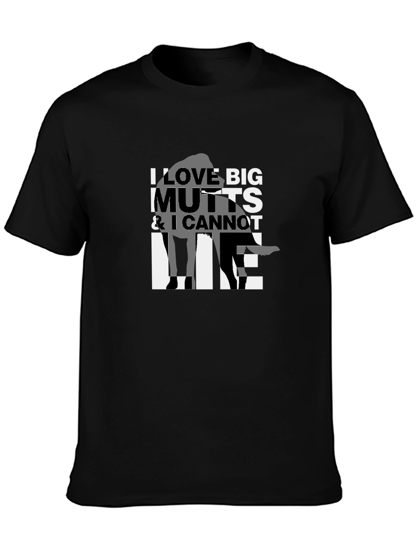I Love Big Mutts T-Shirt - Unisex Tee
