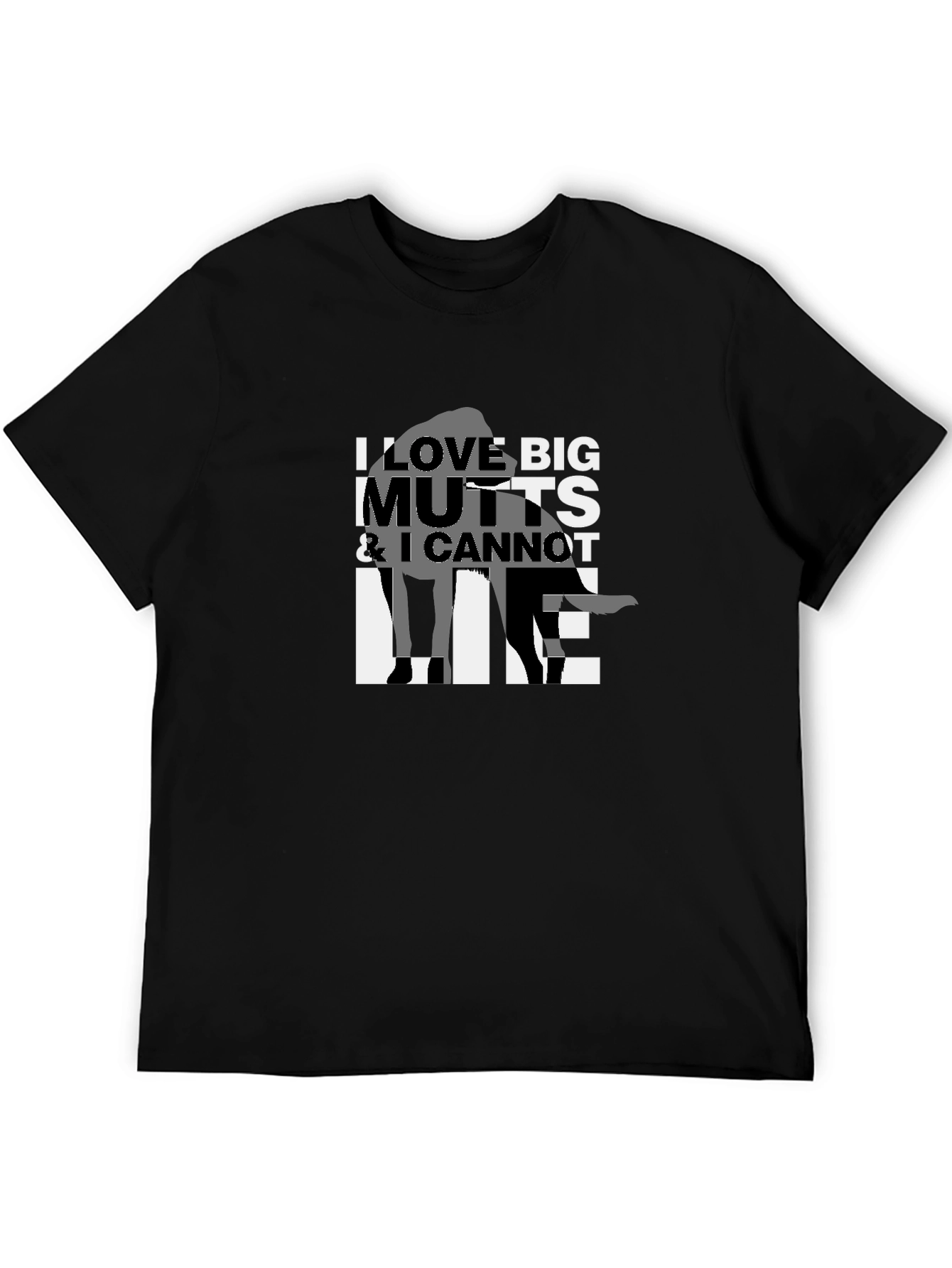 I Love Big Mutts T-Shirt - Unisex Tee