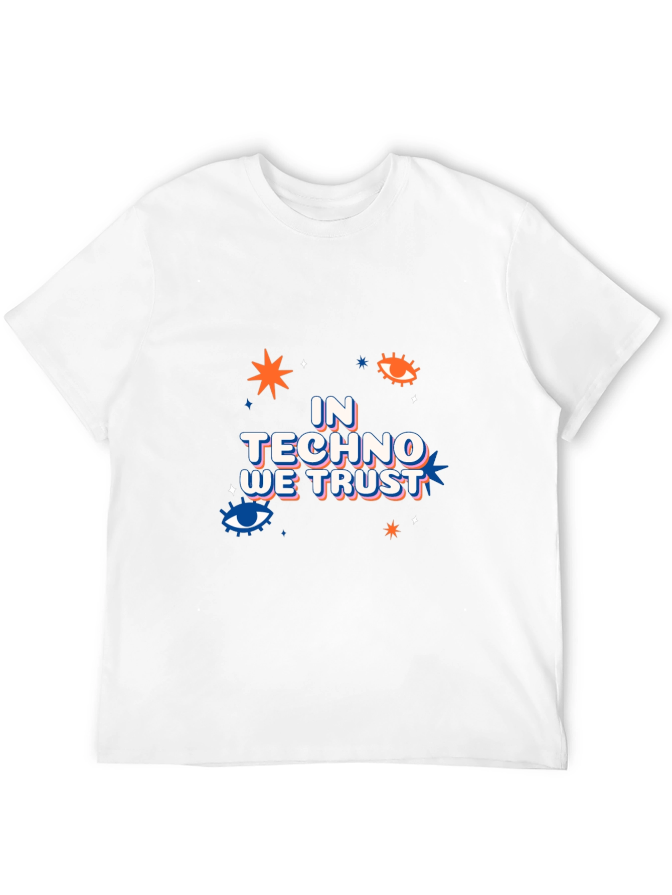 In Techno We Trust Graphic Tee