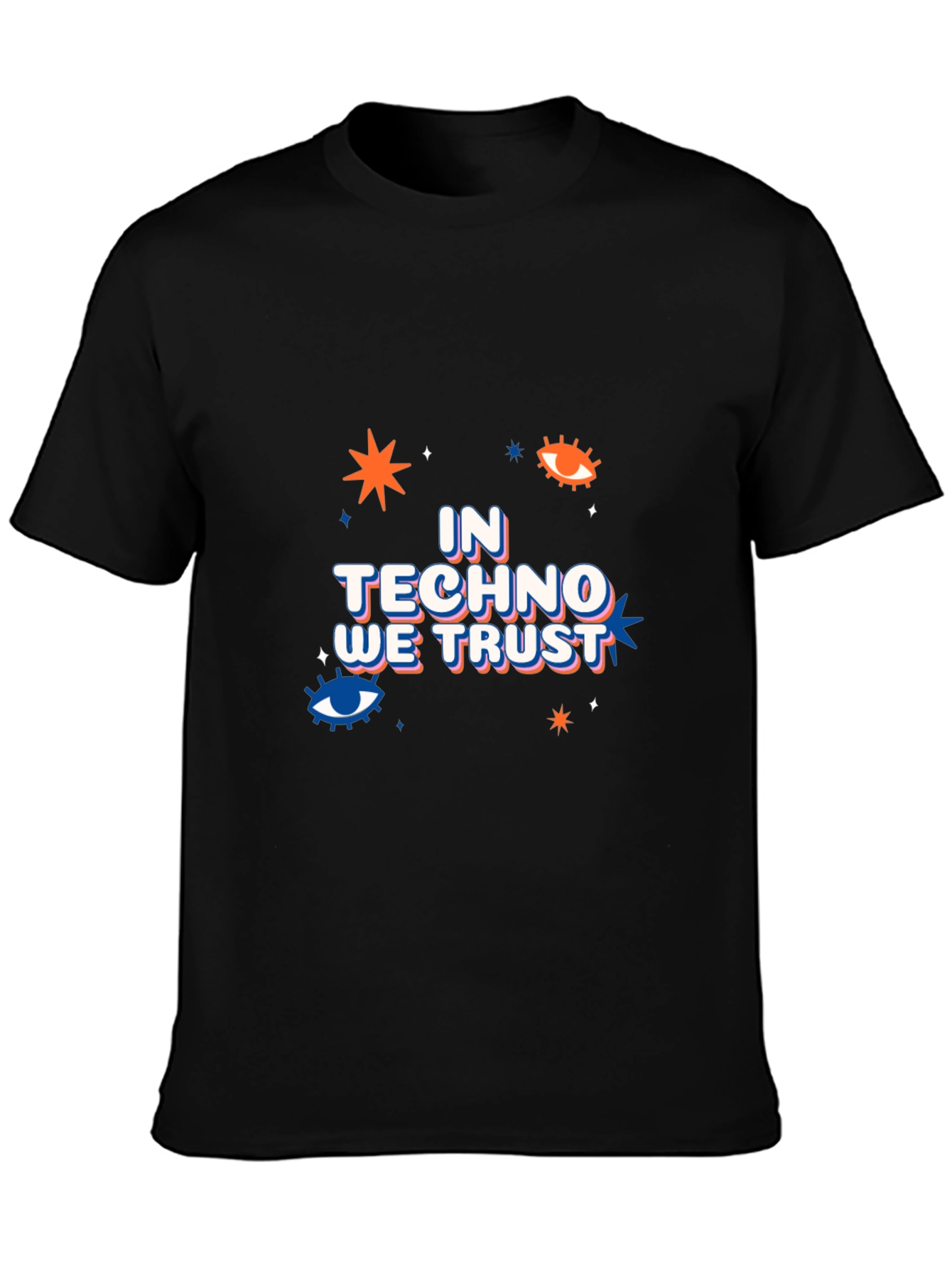 In Techno We Trust Graphic Tee