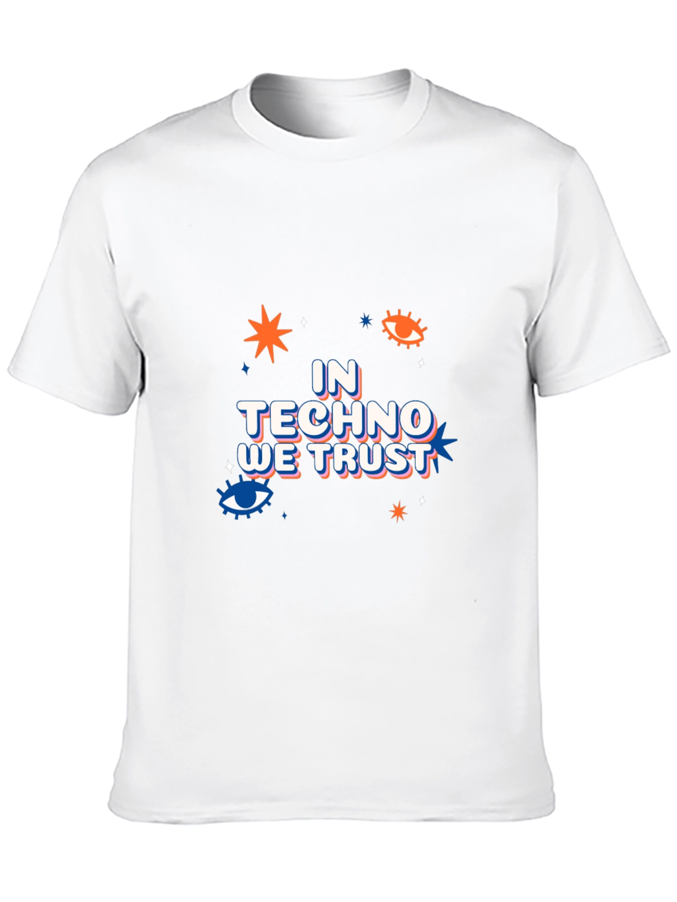 In Techno We Trust Graphic Tee