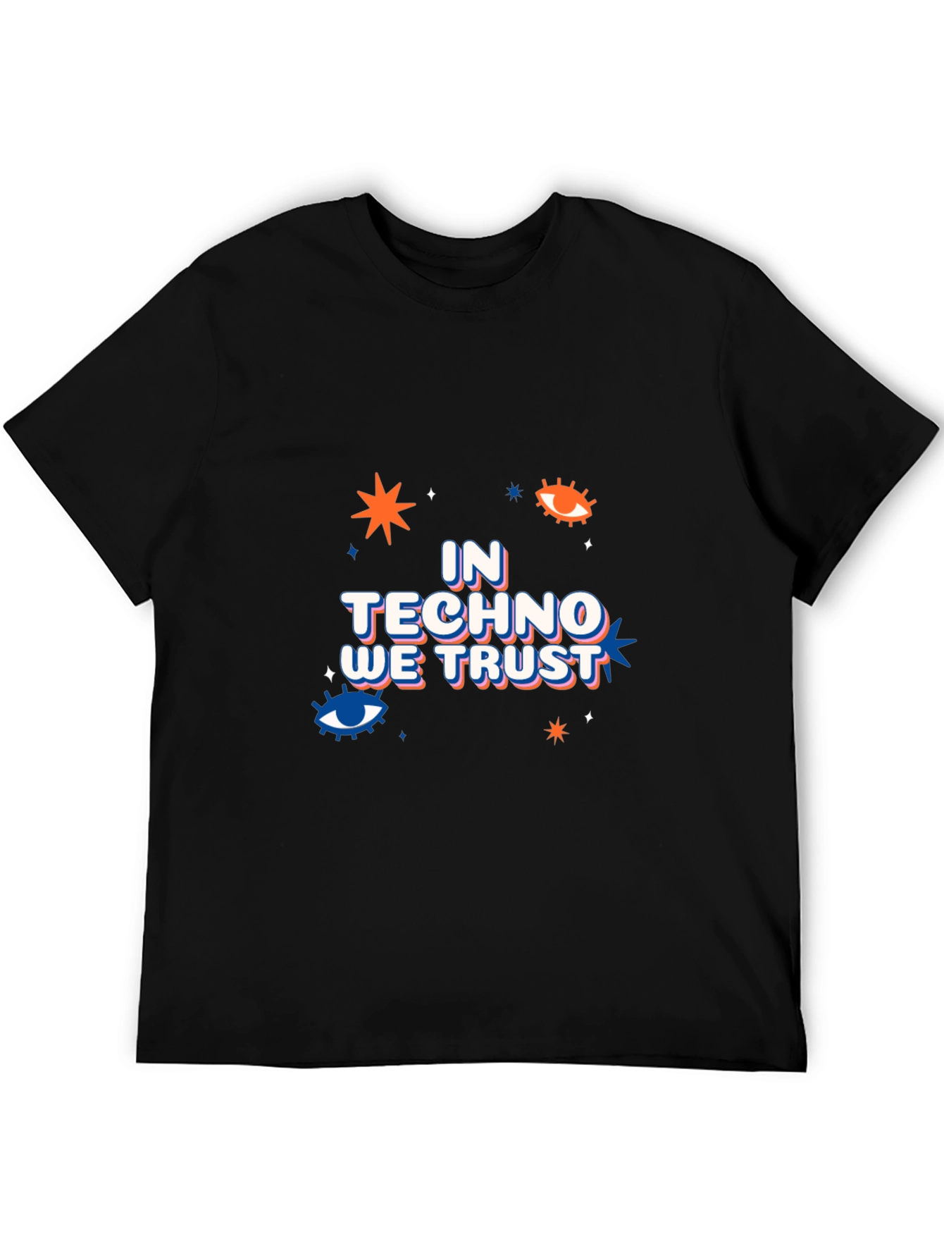 In Techno We Trust Graphic Tee