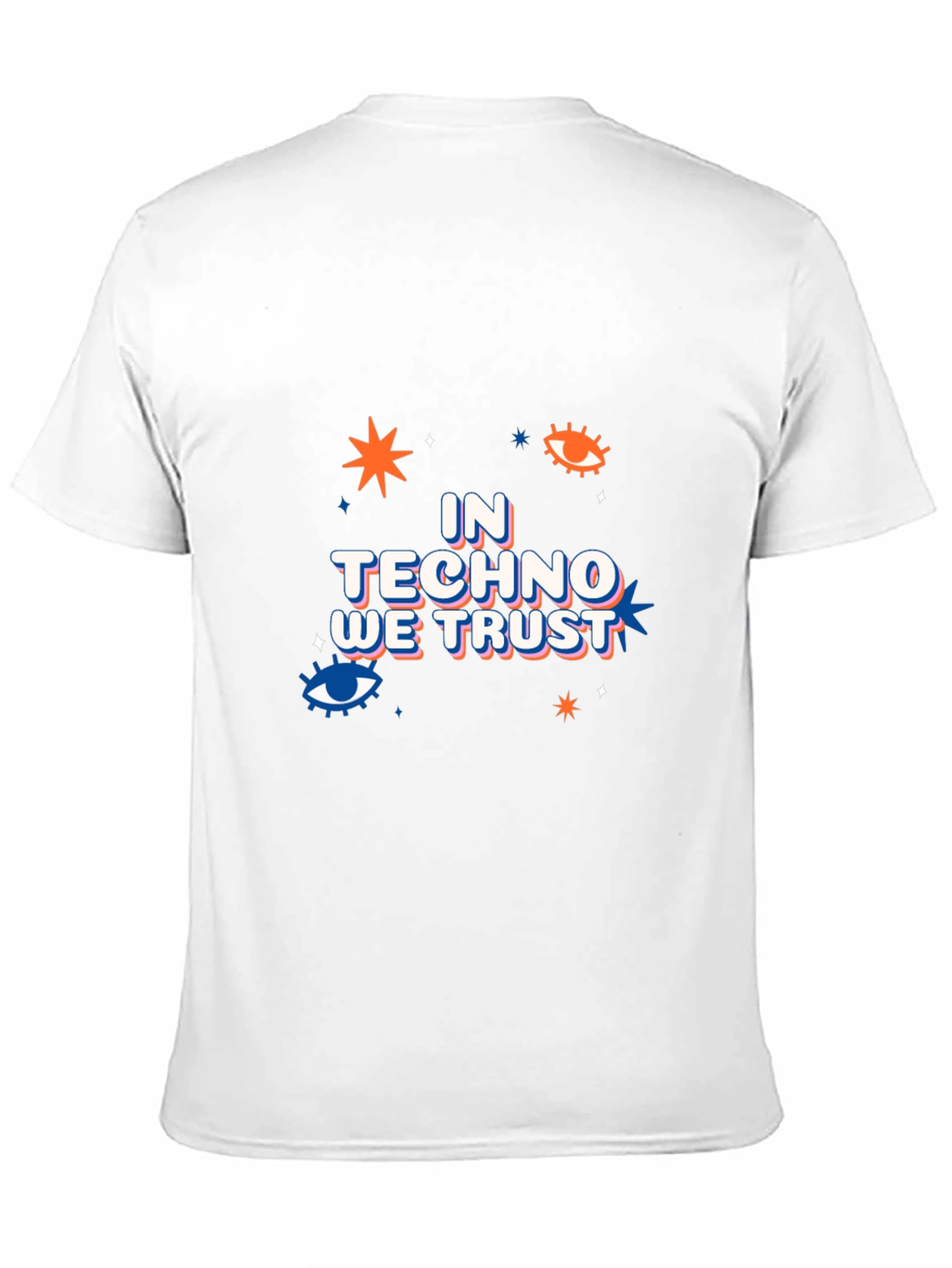 In Techno We Trust Graphic Tee