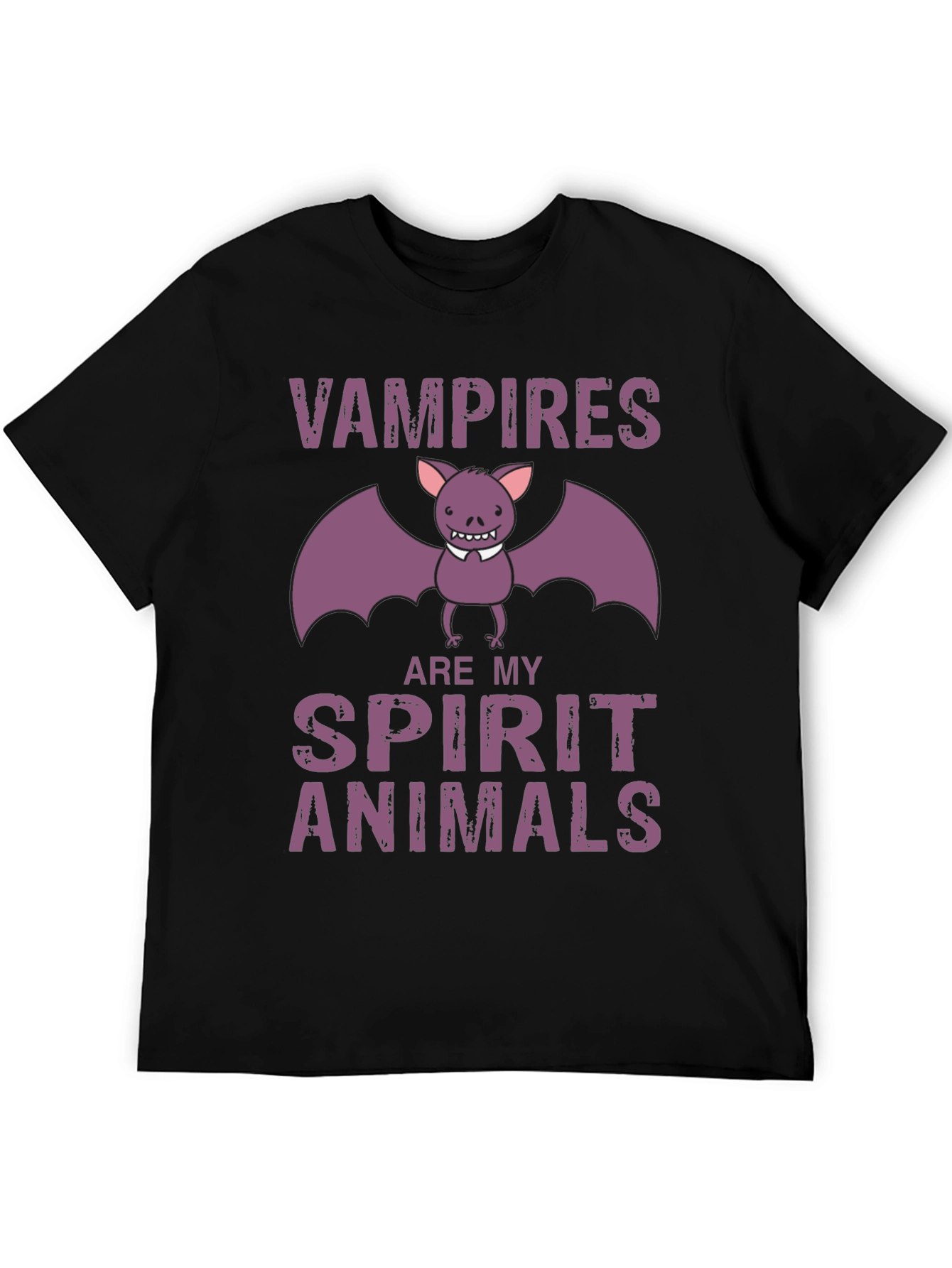 Vampires Are My Spirit Animals Graphic Tee - Halloween