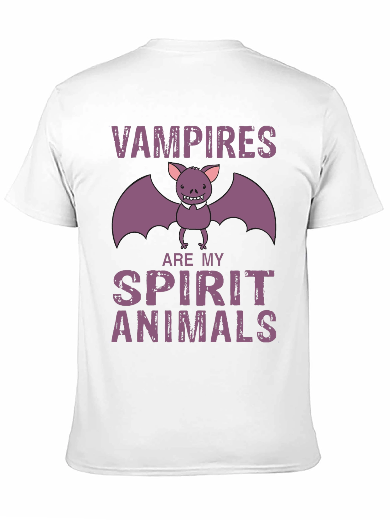 Vampires Are My Spirit Animals Graphic Tee - Halloween