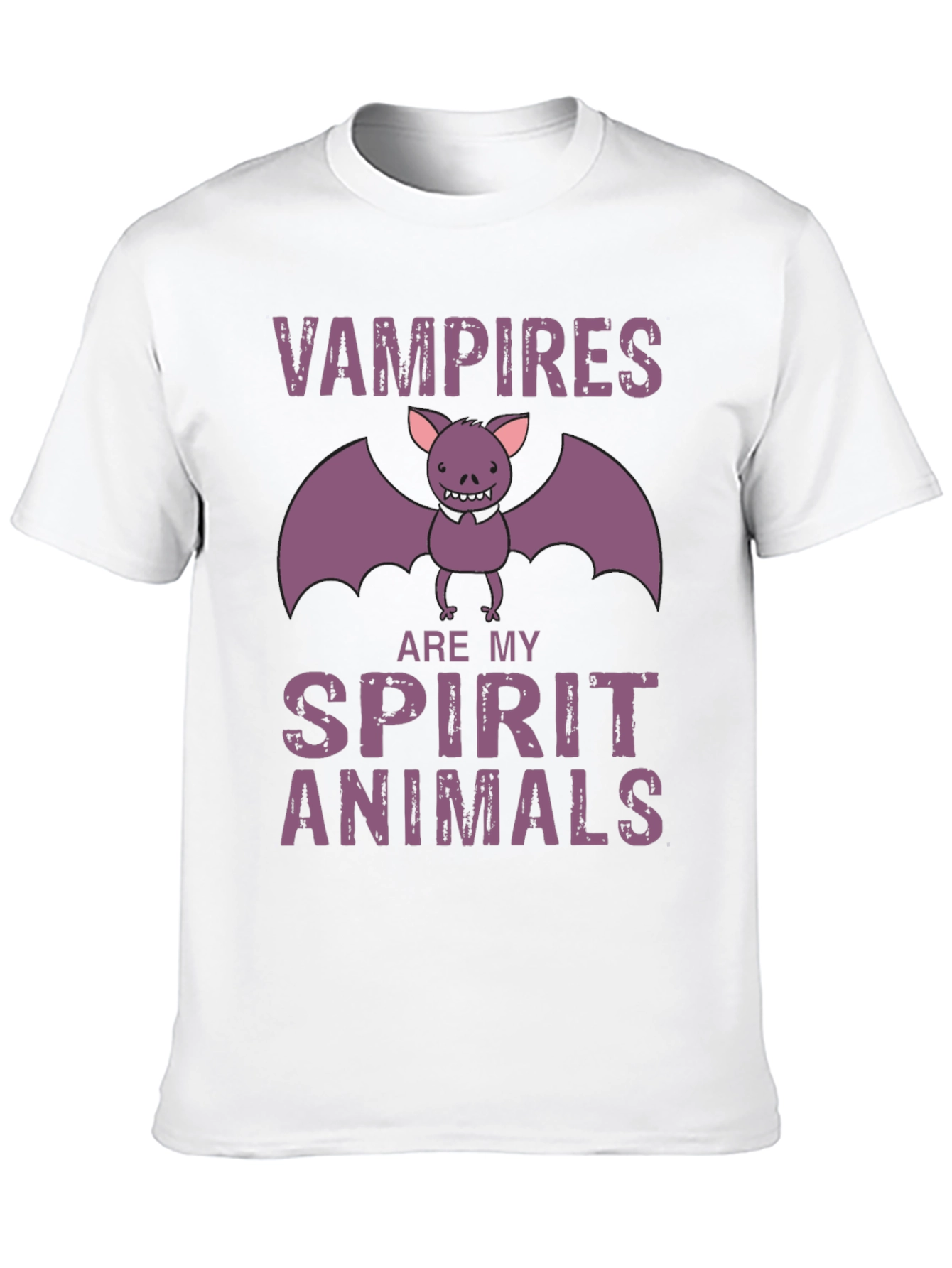 Vampires Are My Spirit Animals Graphic Tee - Halloween