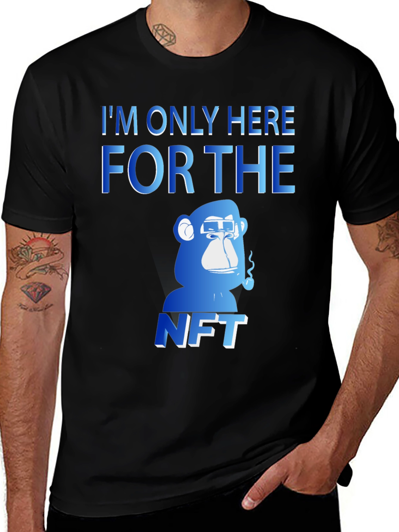 Im Only Here for The NFT T-Shirt