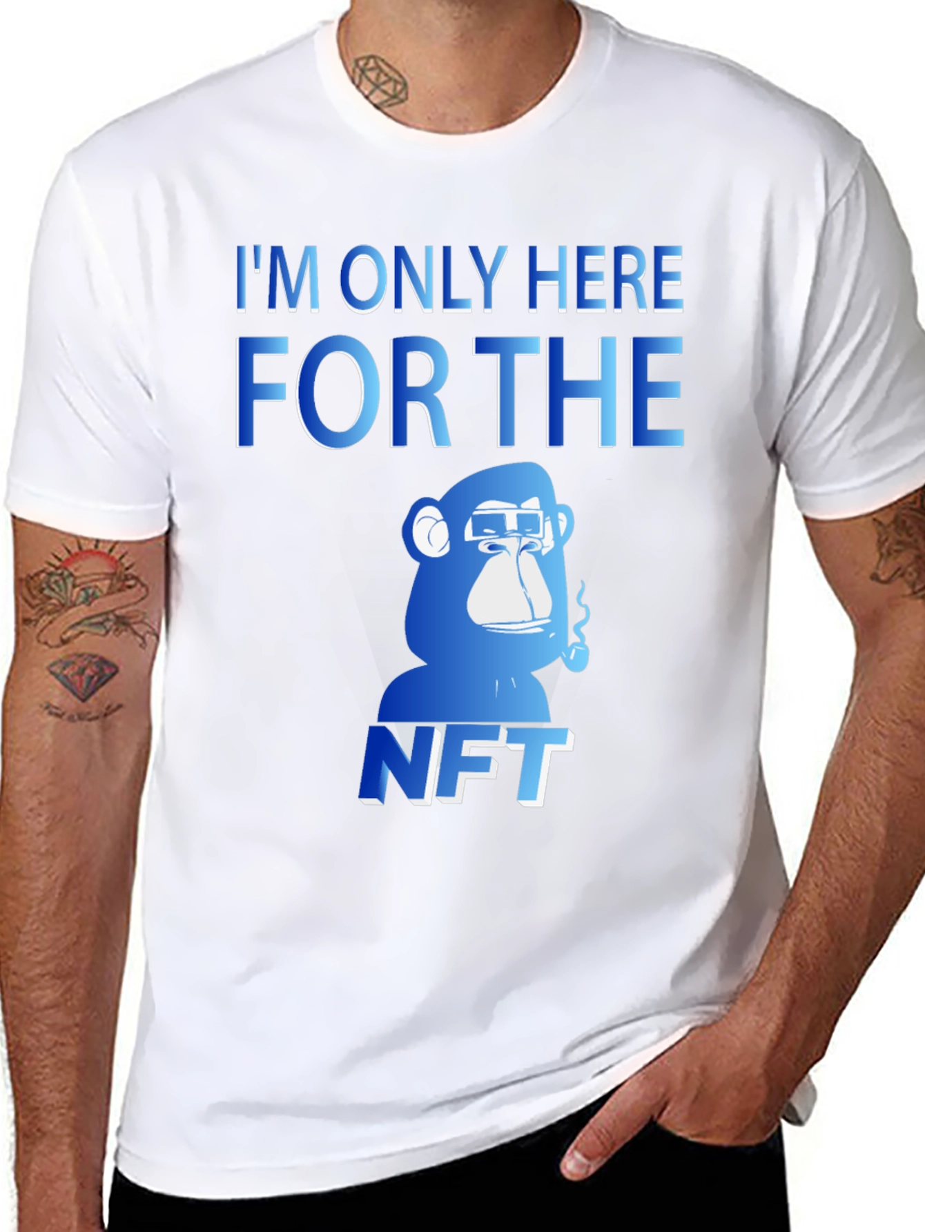 Im Only Here for The NFT T-Shirt