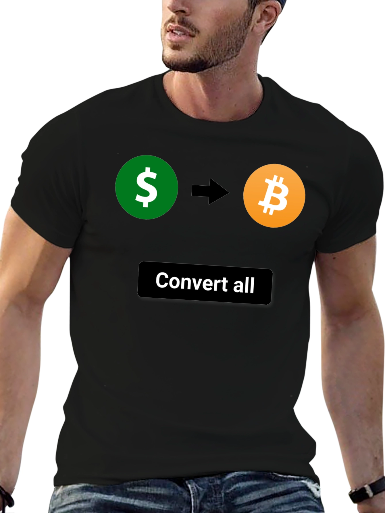 Convert All Bitcoin T-Shirt