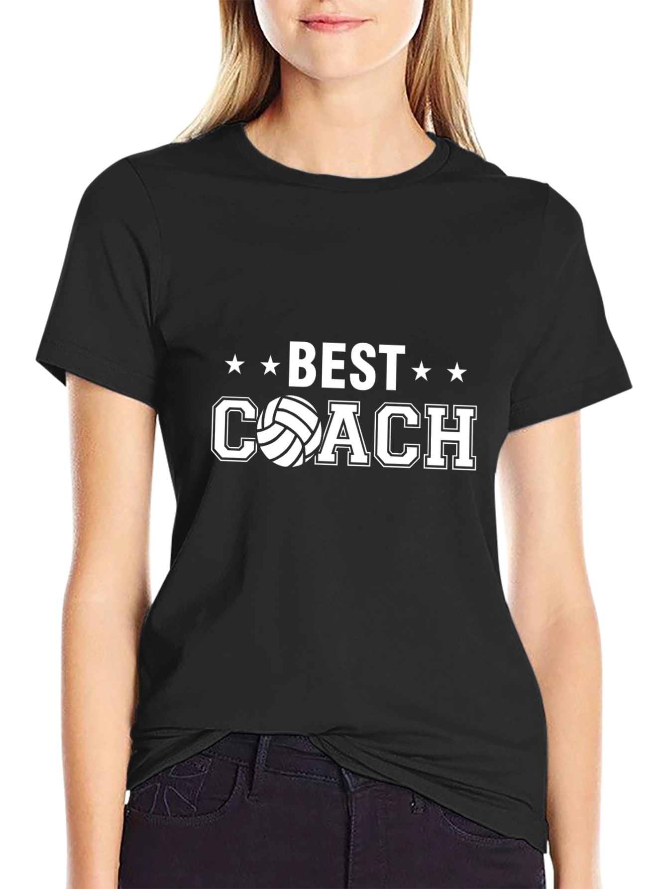 Best Coach Volleyball T-Shirt