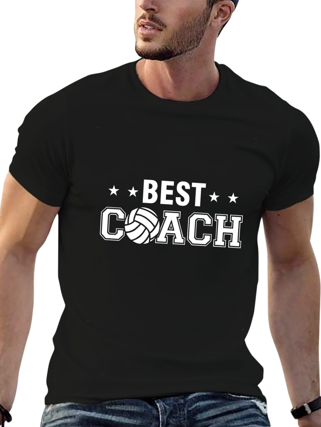 Best Coach Volleyball T-Shirt