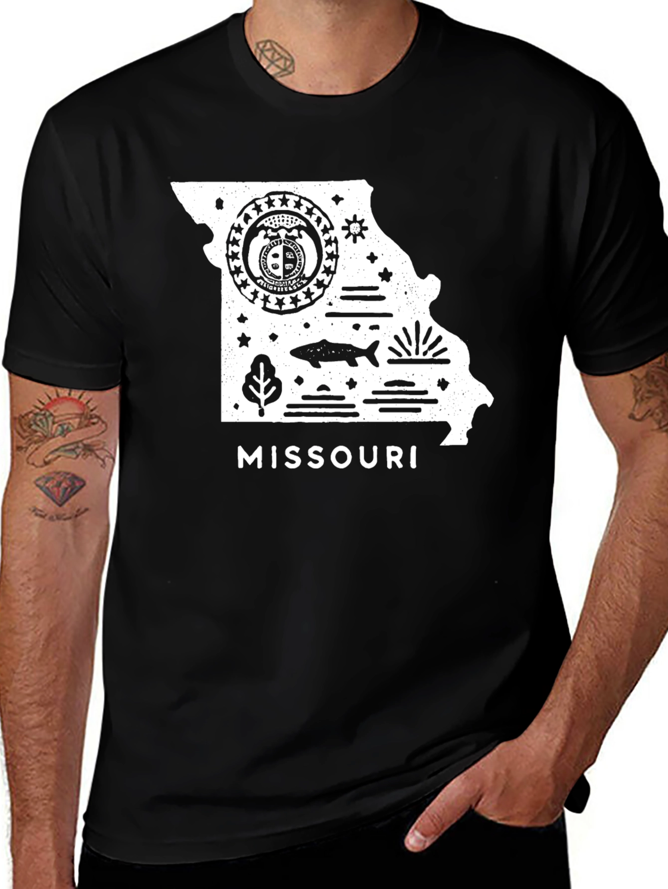 Missouri State Graphic T-Shirt