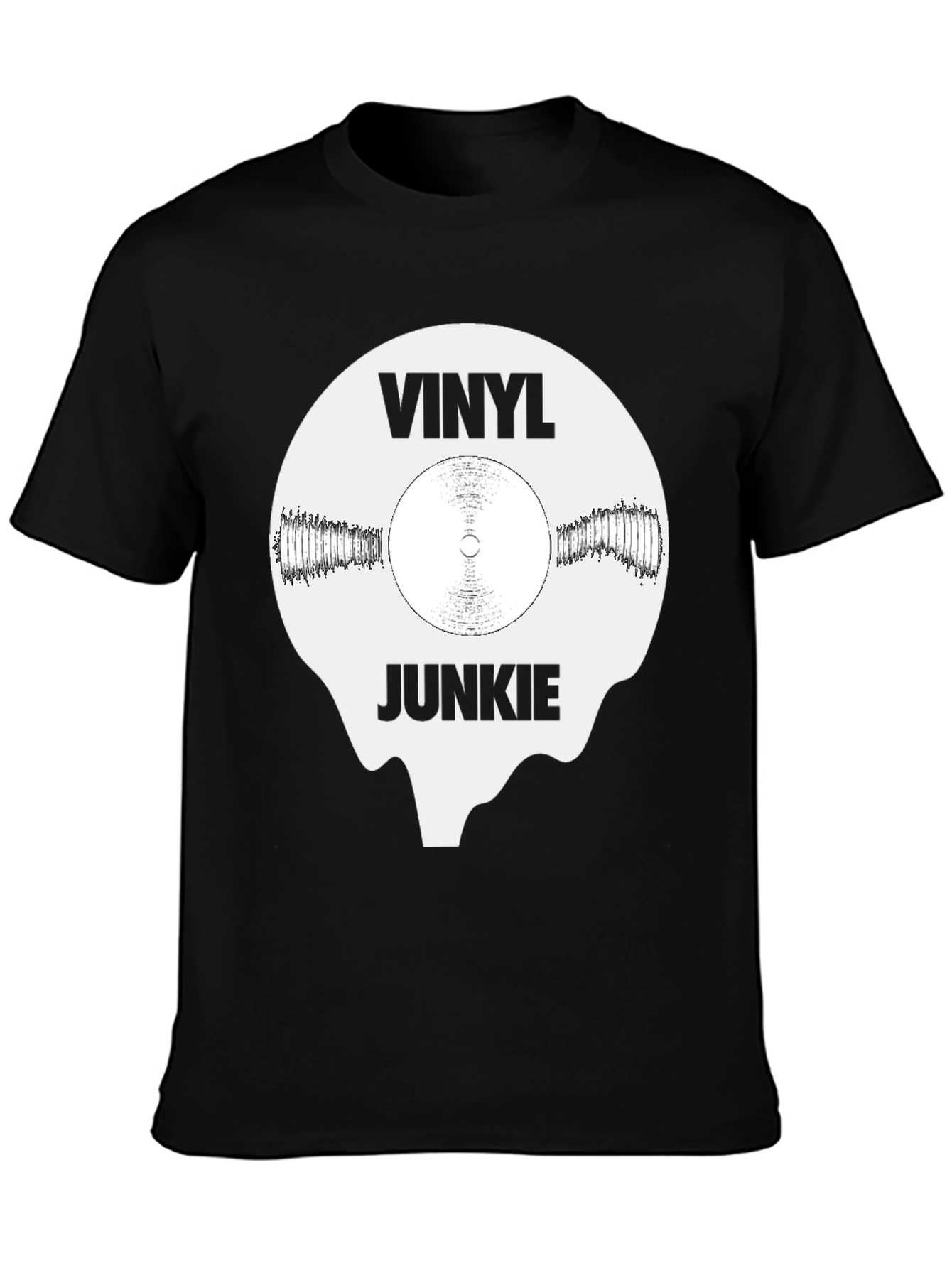 Vinyl Junkie Graphic T-Shirt