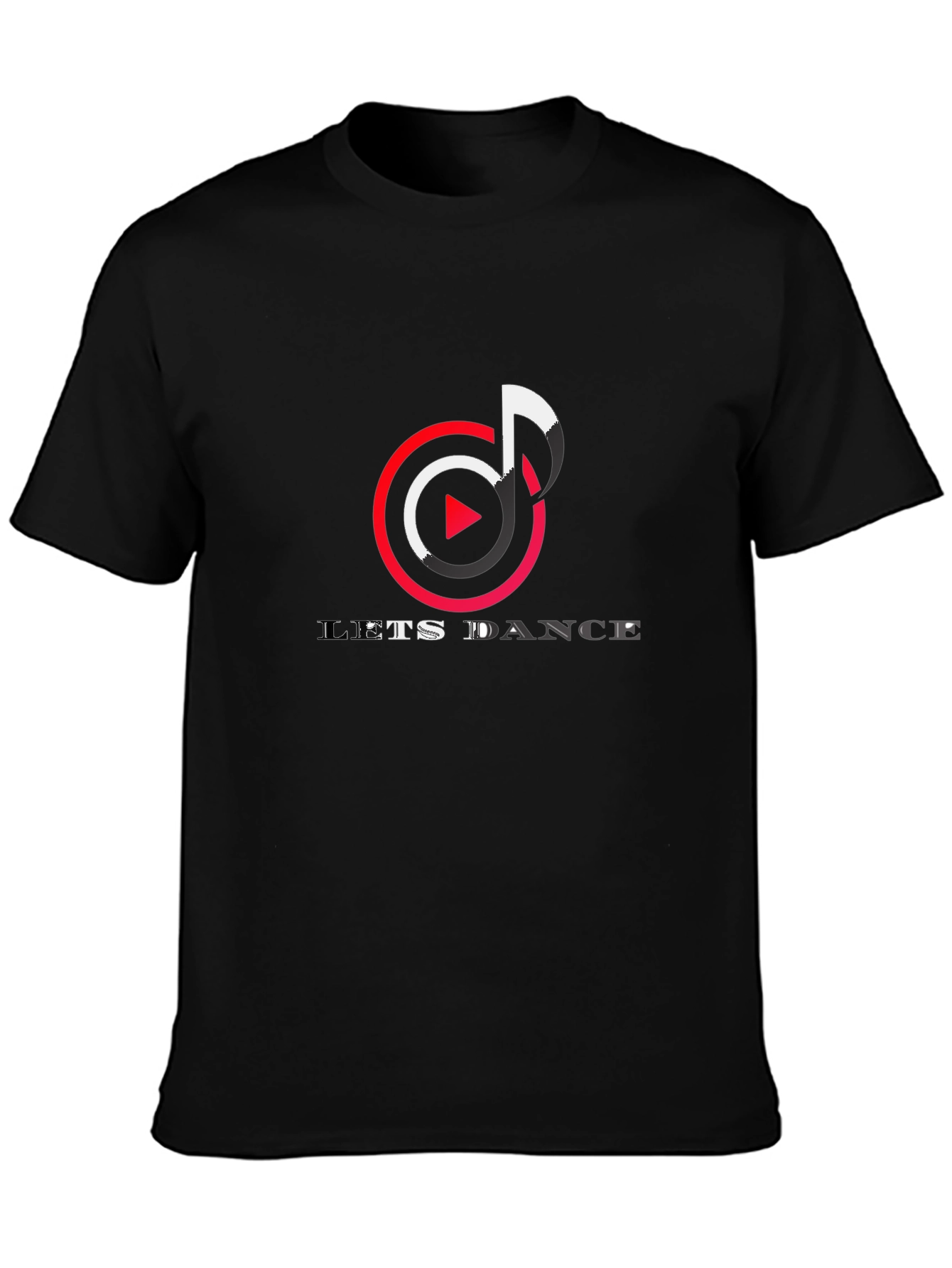 Lets Dance Graphic Tee - Black