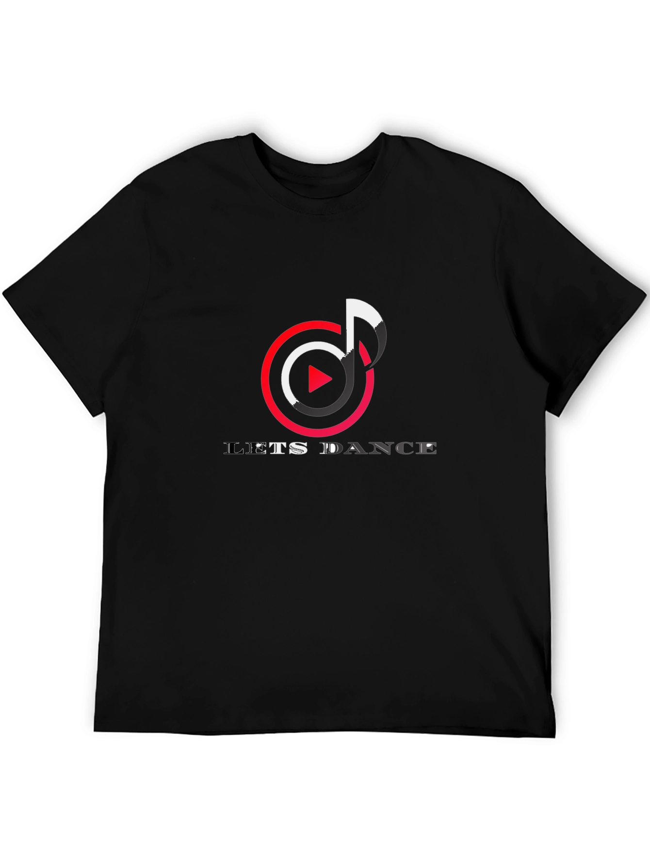 Lets Dance Graphic Tee - Black