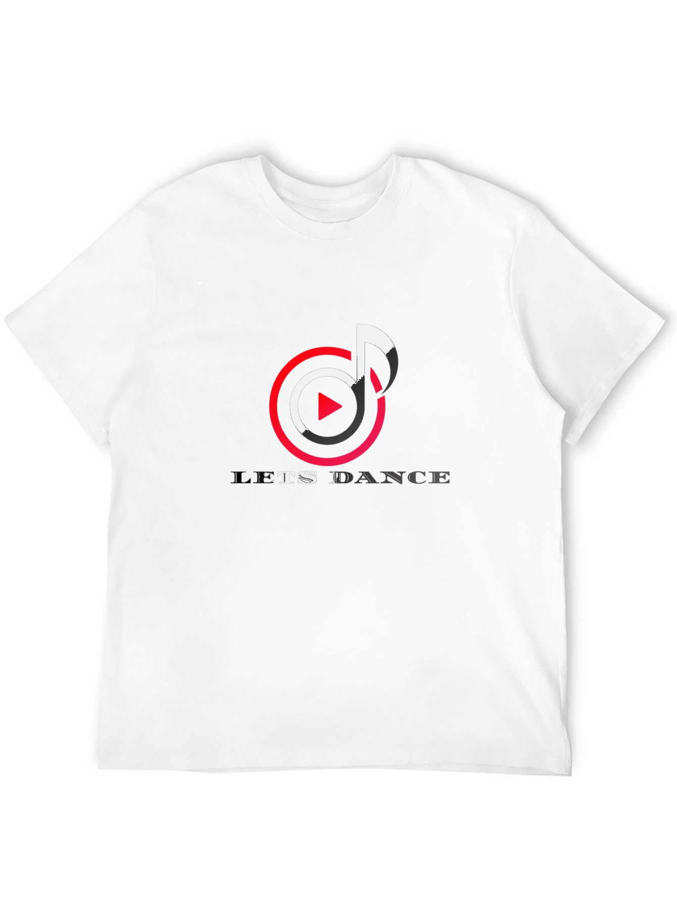 Lets Dance Graphic Tee - Black