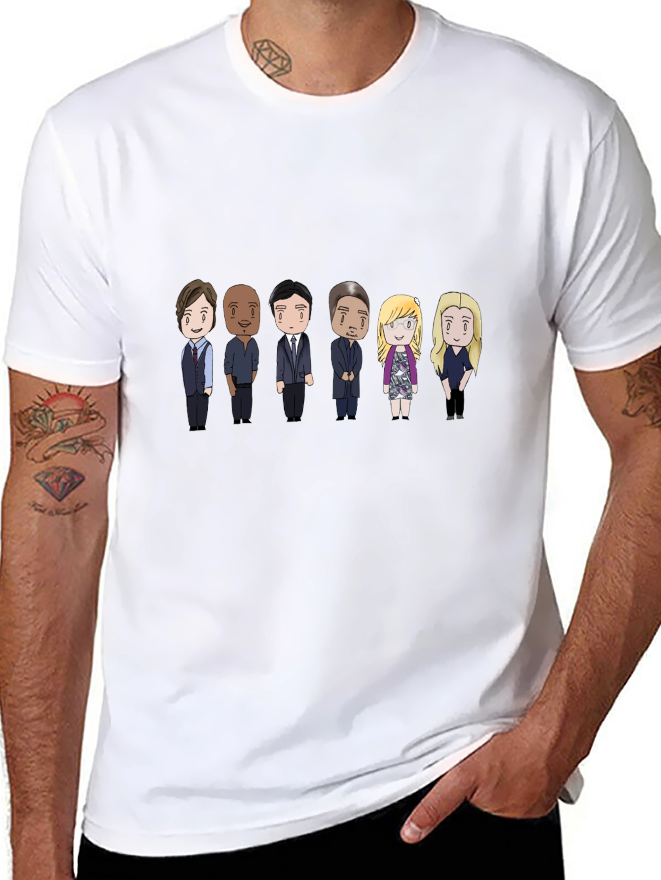 Criminal Minds Cartoon T-Shirt