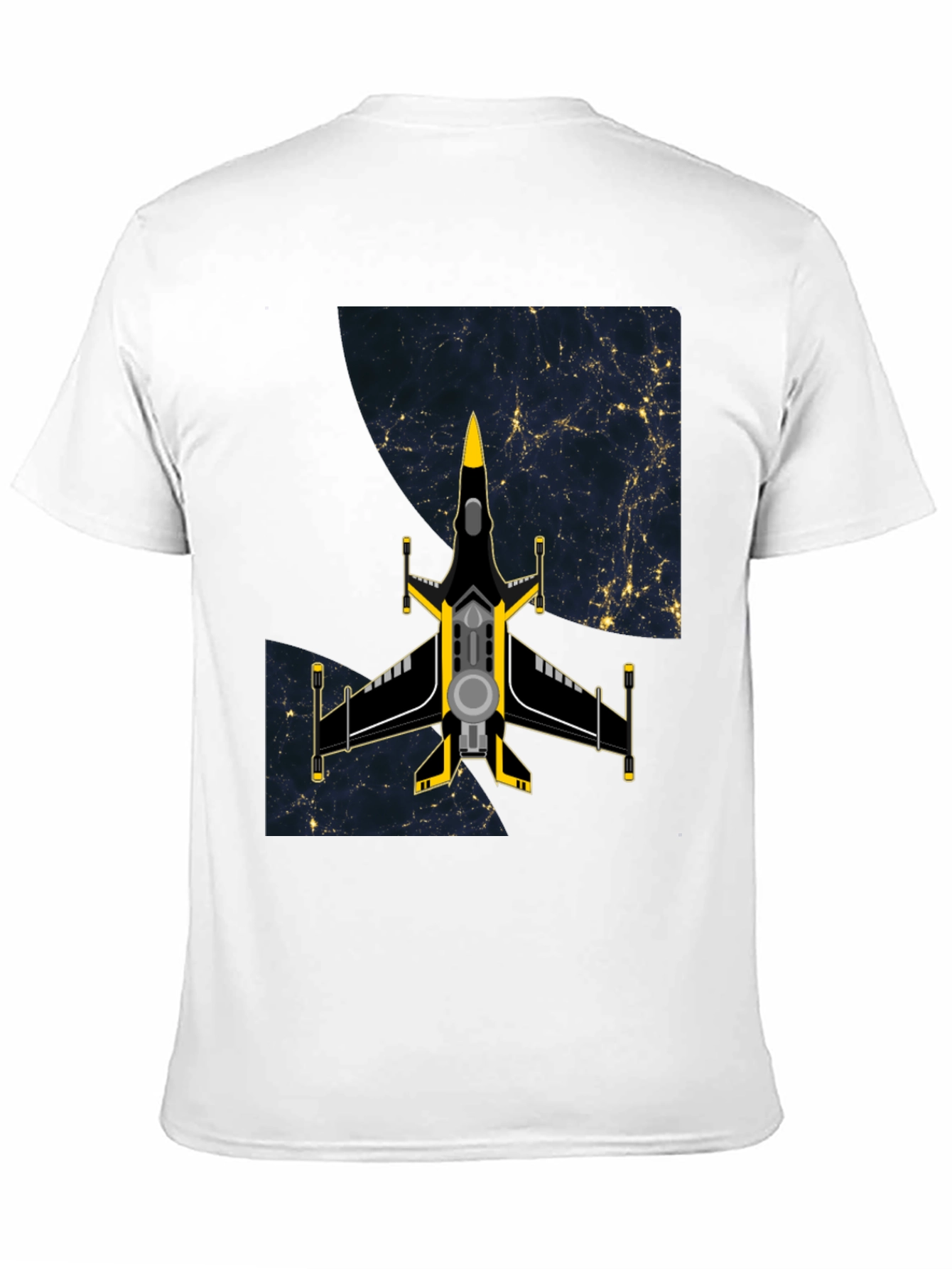 Sci-Fi Fighter Jet T-Shirt - Premium Graphic Tee